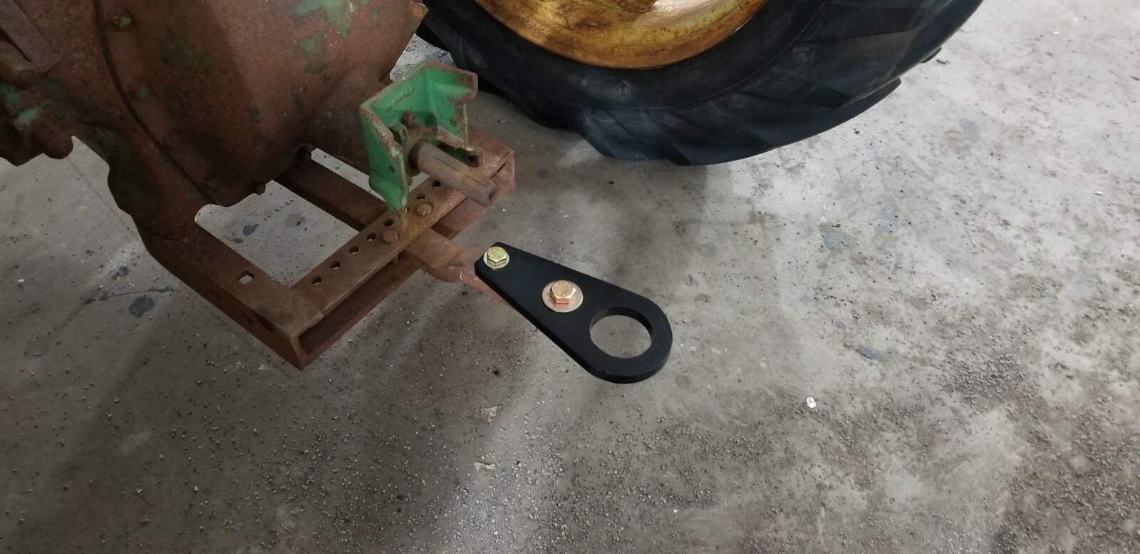 Tractor Pulling Hitch / Plow Clevis For Swinging Drawbar. John Deere, Ford, etc