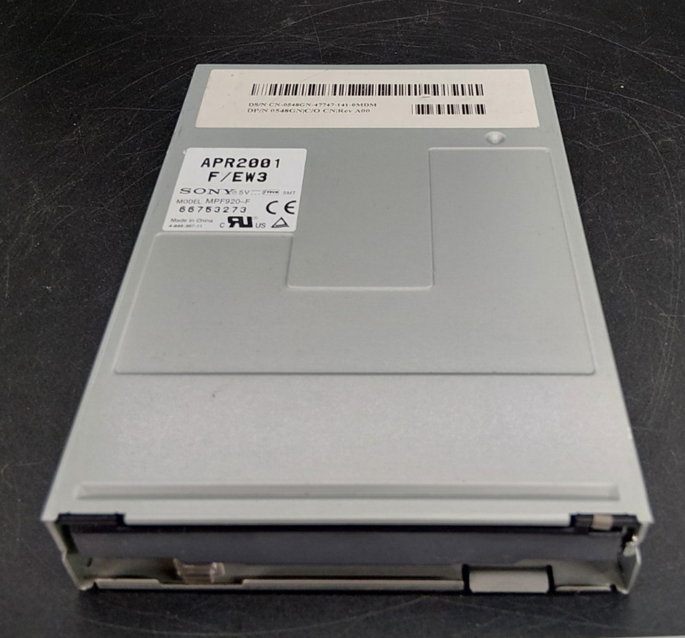 Sony MPF920-F 3.5" 1.44MB Floppy Disk Drive