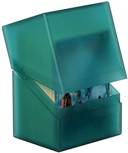 Ultimate Guard UGD010688 Boulder Deck Case 80+ Standard Size Box, Malachite, S M
