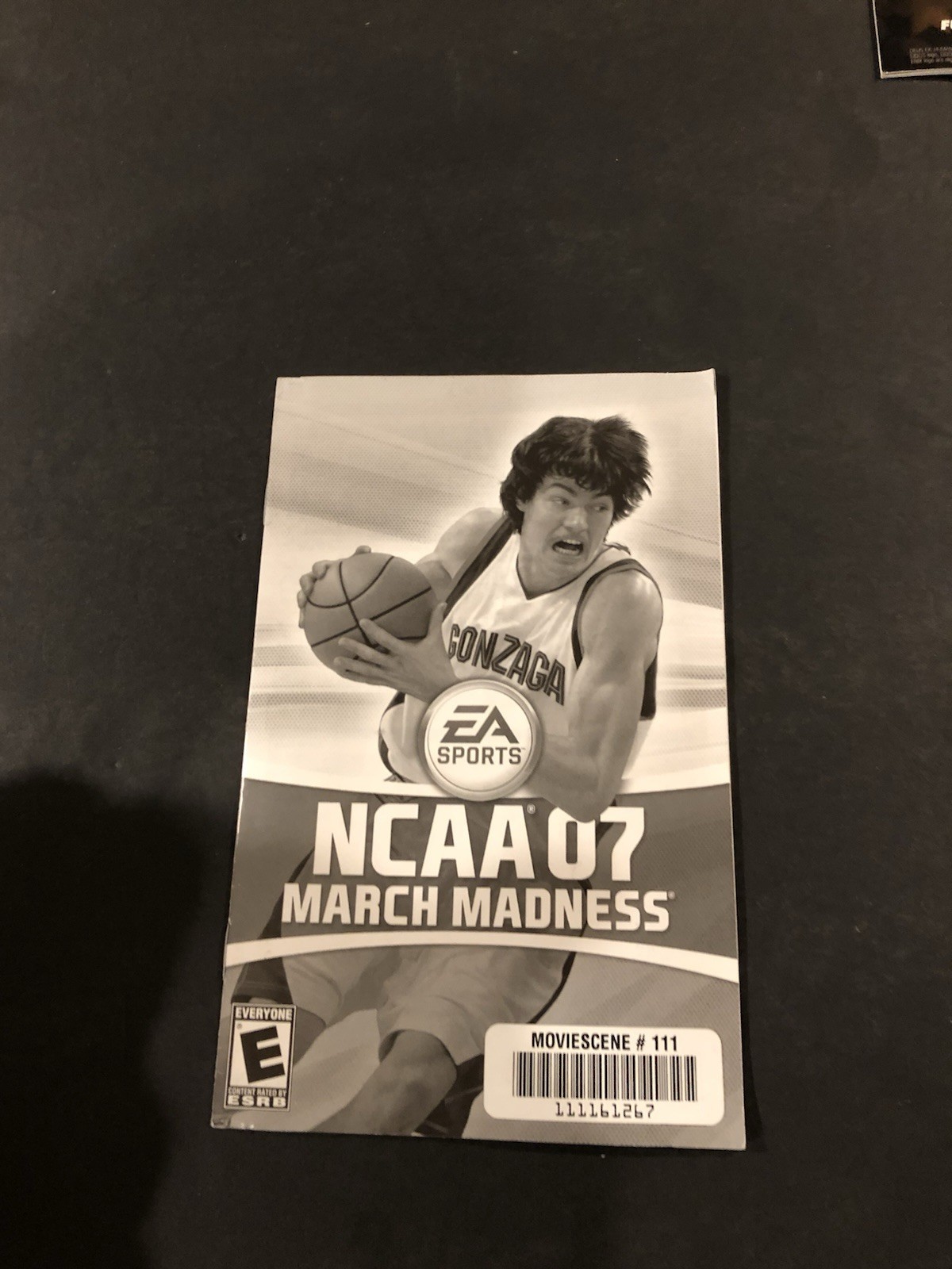 ncaa march madness 07 ps2 Manual only