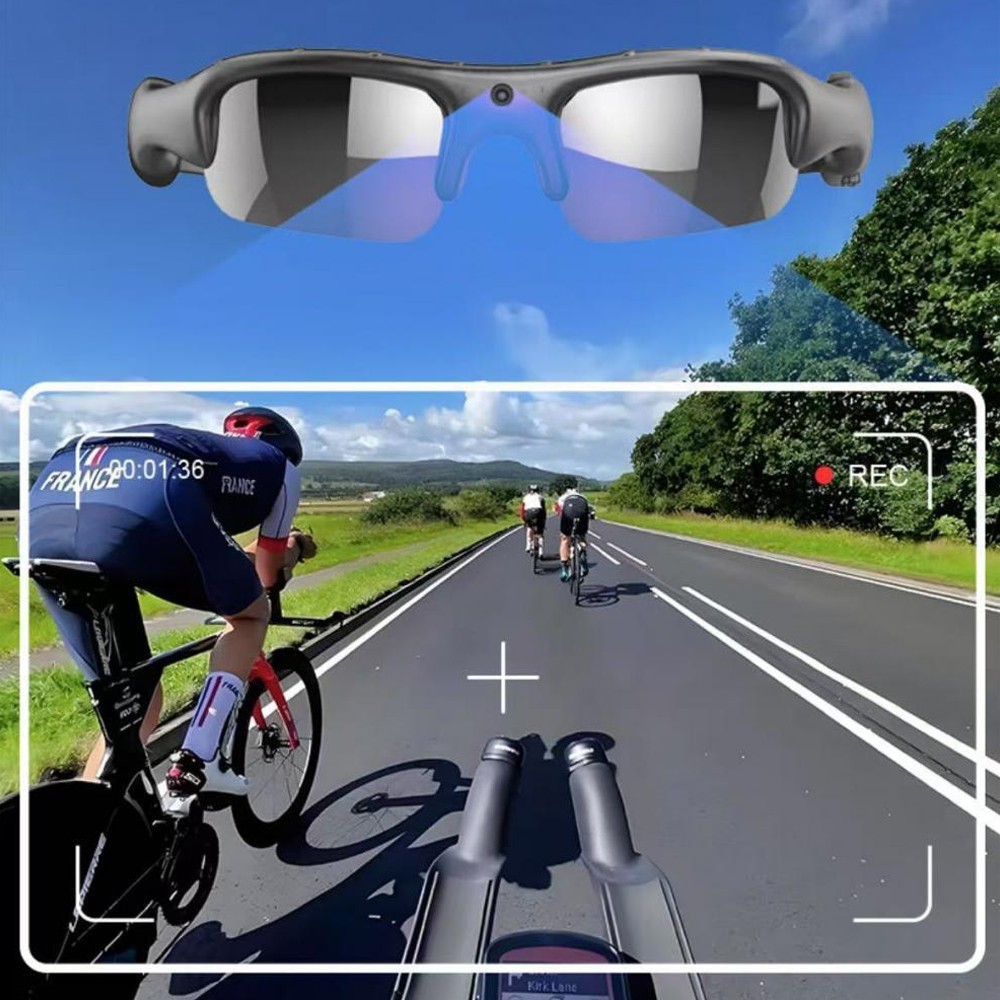 2025 Video Recording Eyewear/Sunglasses Smart Glasses Wireless Bluetooth Headset