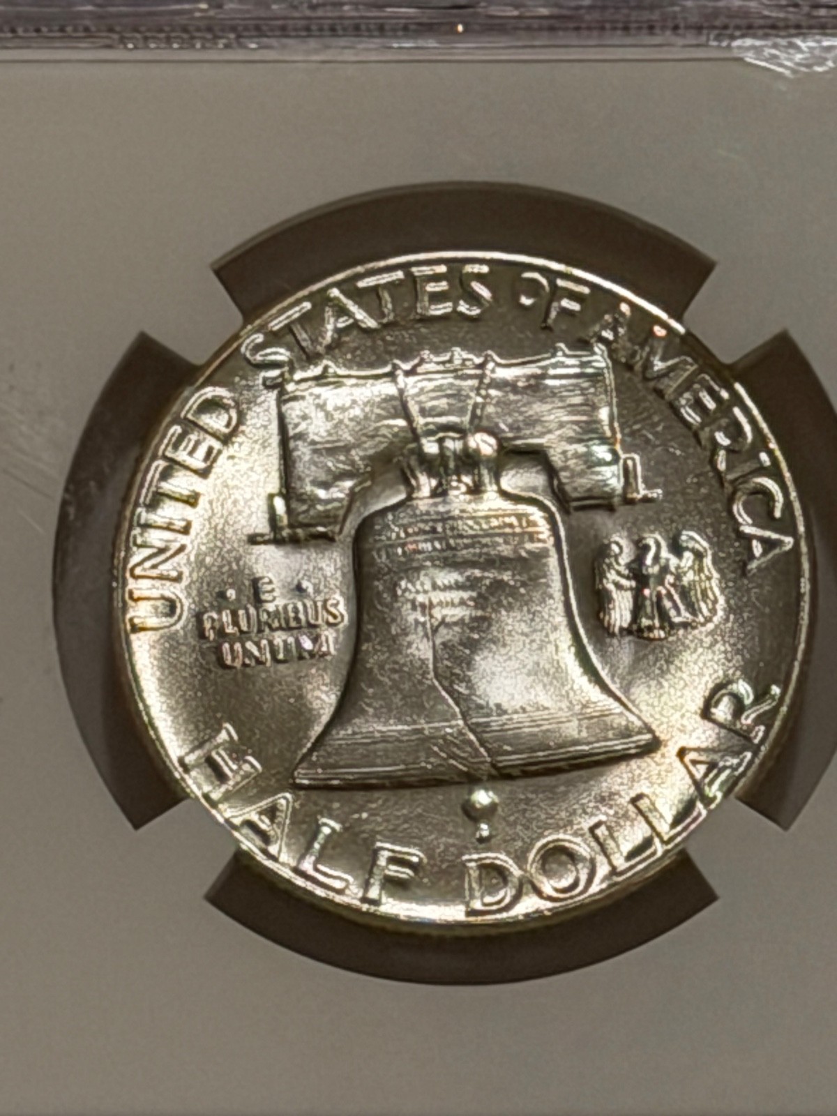 1954 P Franklin Silver Half Dollar NGC MS64