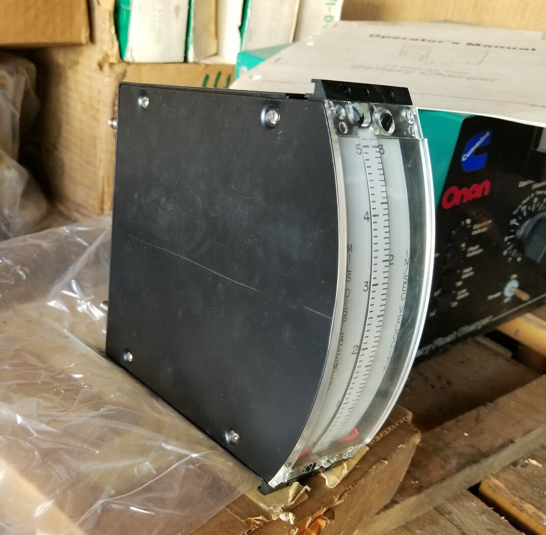 SF5DCV SIGMA 0-5 MILS DISPLACEMENT VERTICAL PANEL METER IN/SEC VELOCITY NOS