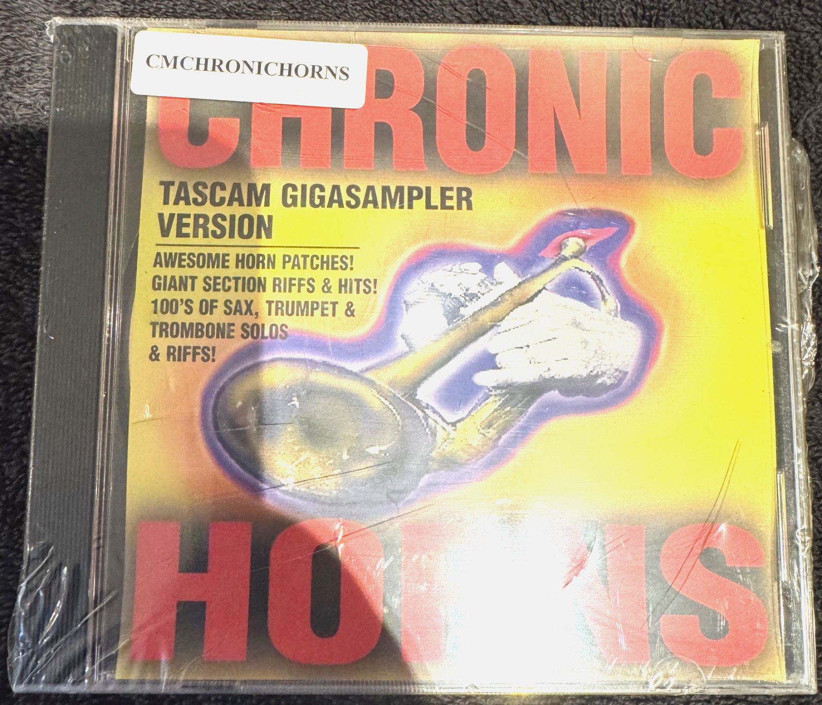 Chronic Horns Tascam - Giga Sampler CD Library for Samplers, Logic, Kontakt New