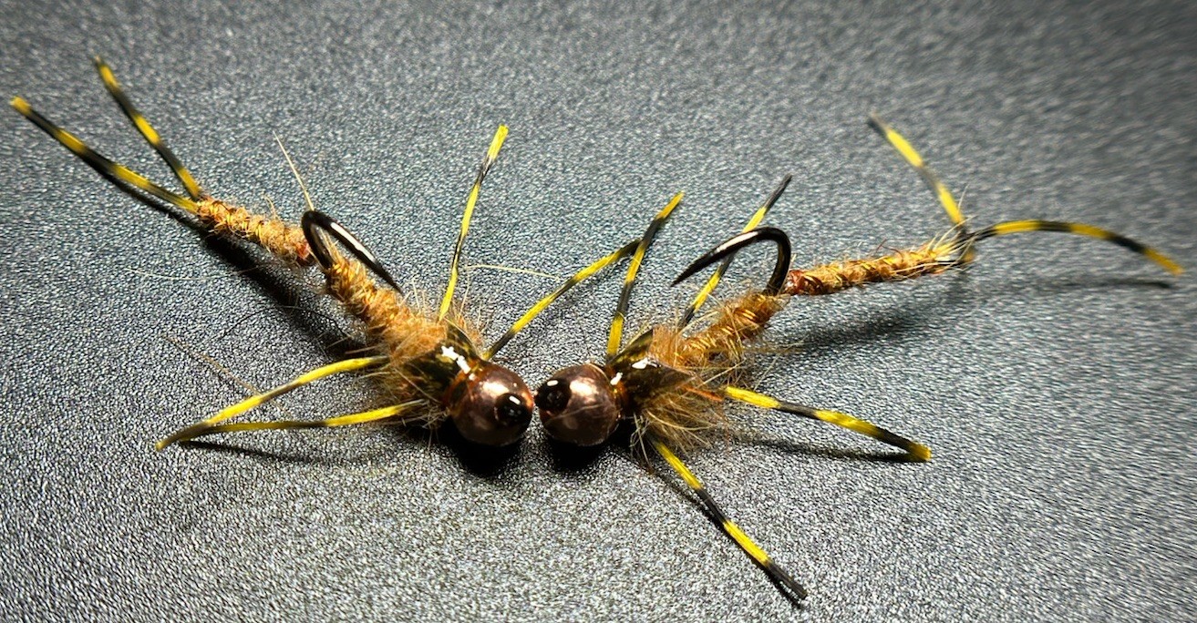 Articulated Stonefly Nymph Set - 8 Flies