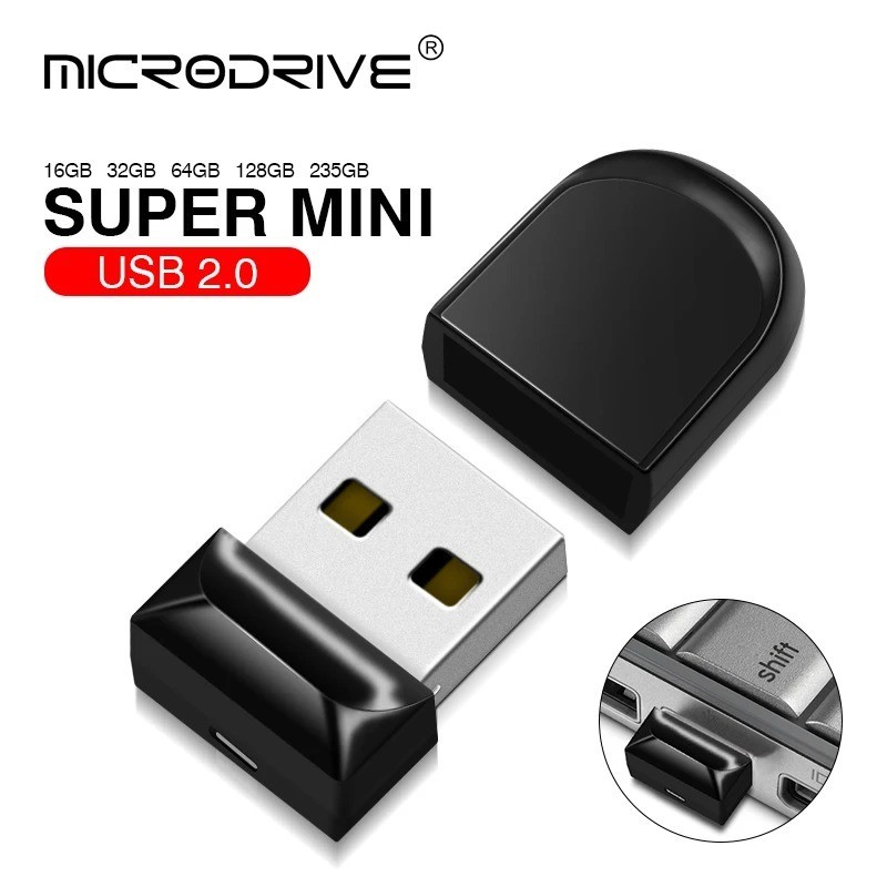 NewMini USB Flash Drive 4/8/16/32/64/128 GB Ultra Fit Memory Stick with Keychain