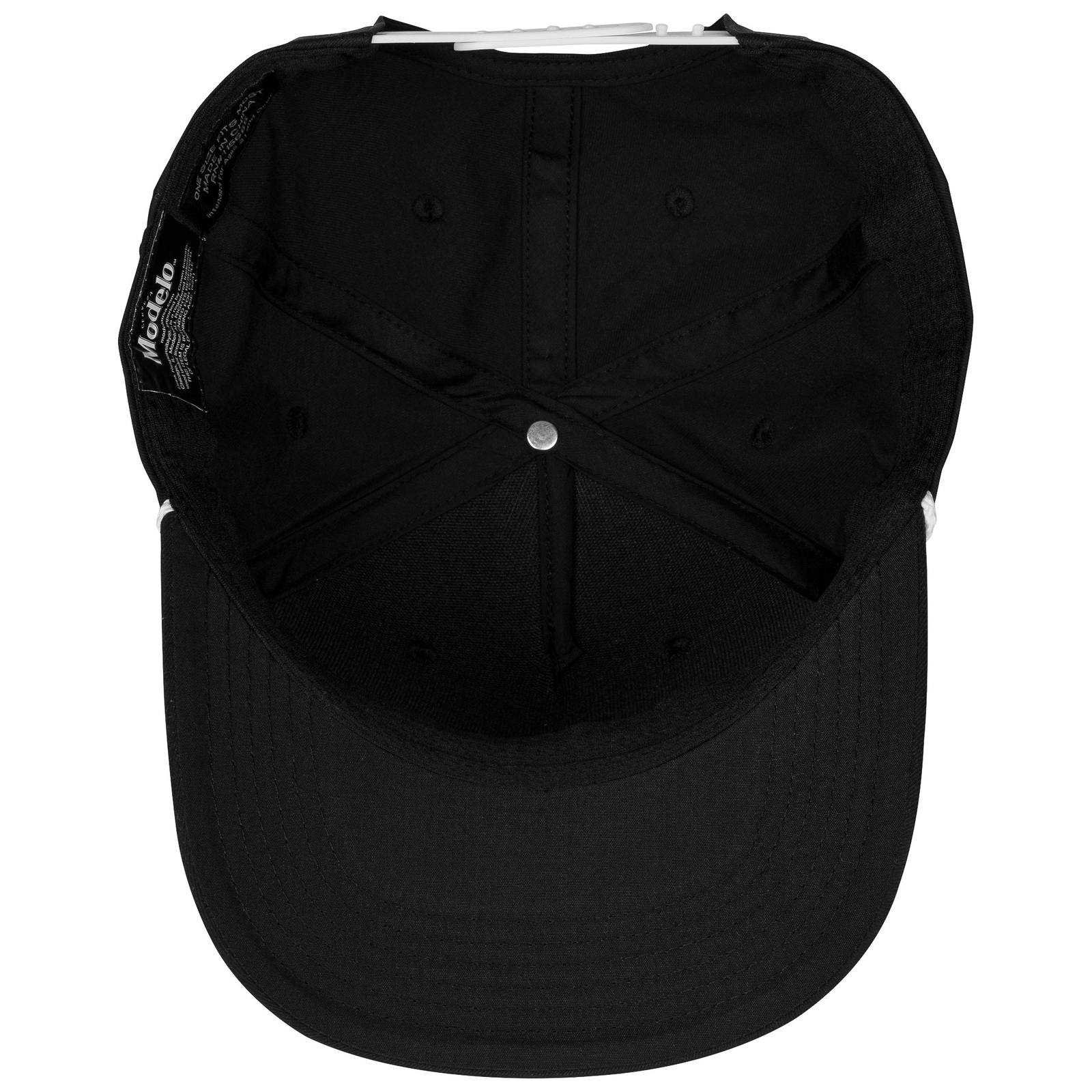 Modelo Especial Monochrome Snapback Rope Hat Black
