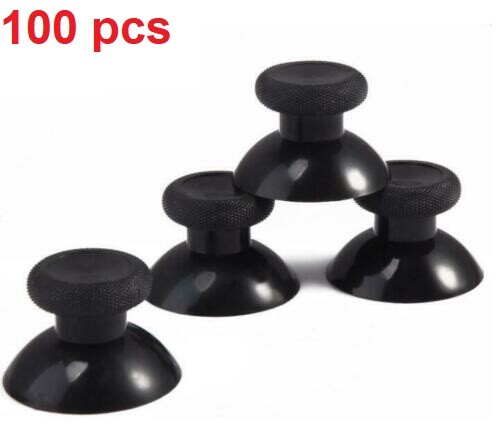 100X Xbox One Joystick Replacement Analog Thumbstick Cap Thumb Stick Cover Black
