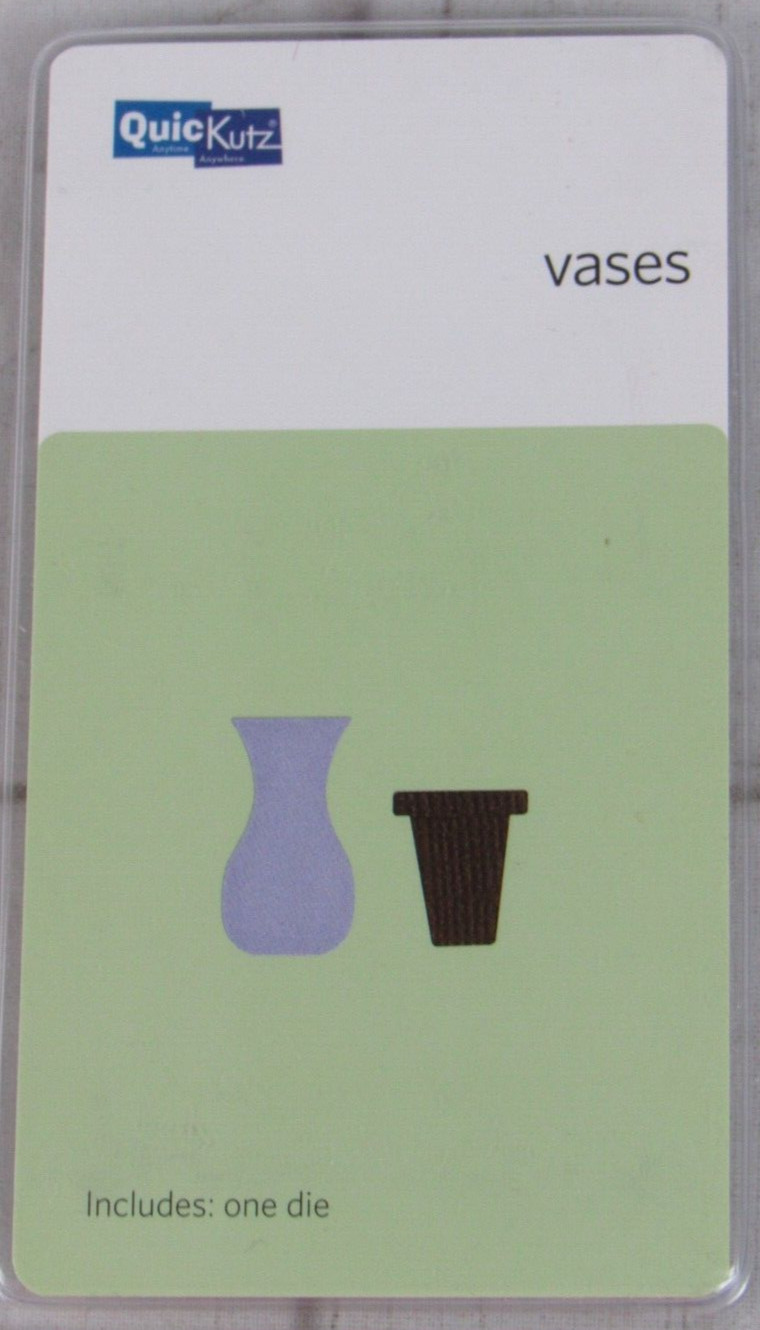 QuicKutz Vases 2x2, 1 Cutting Die Set RS-0432