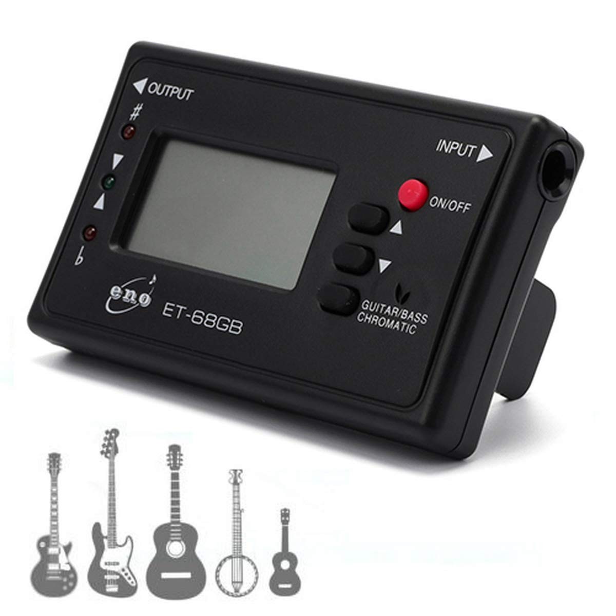 AyeVision Chromatic Tuner for Guitar Electric Bass Mandolin Ukulele Violin Ba