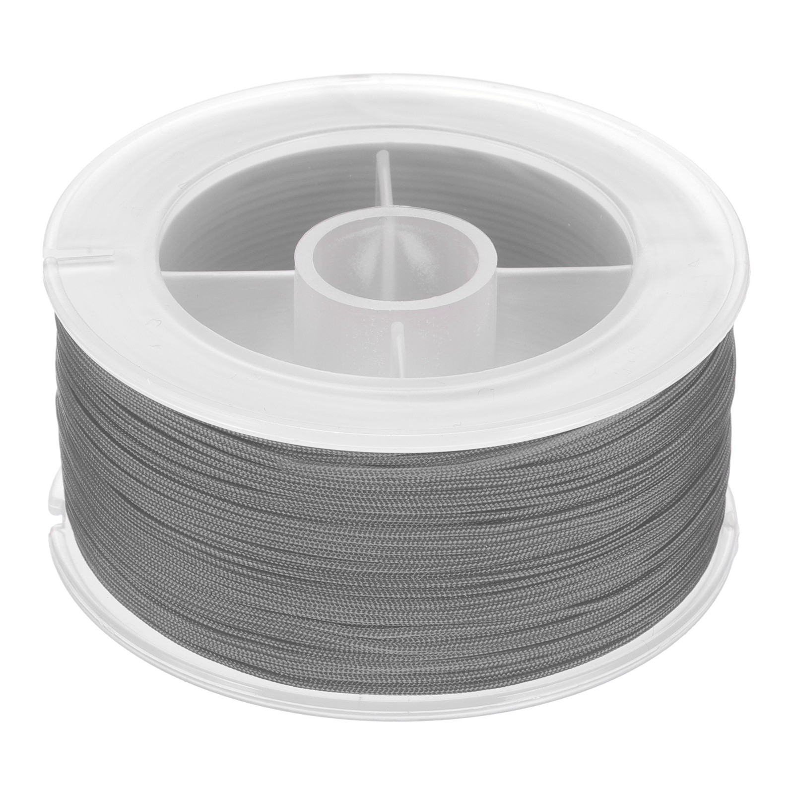 0.8mm 71 Yards Nylon String Bracelet String Braided Nylon Thread Dark Grey