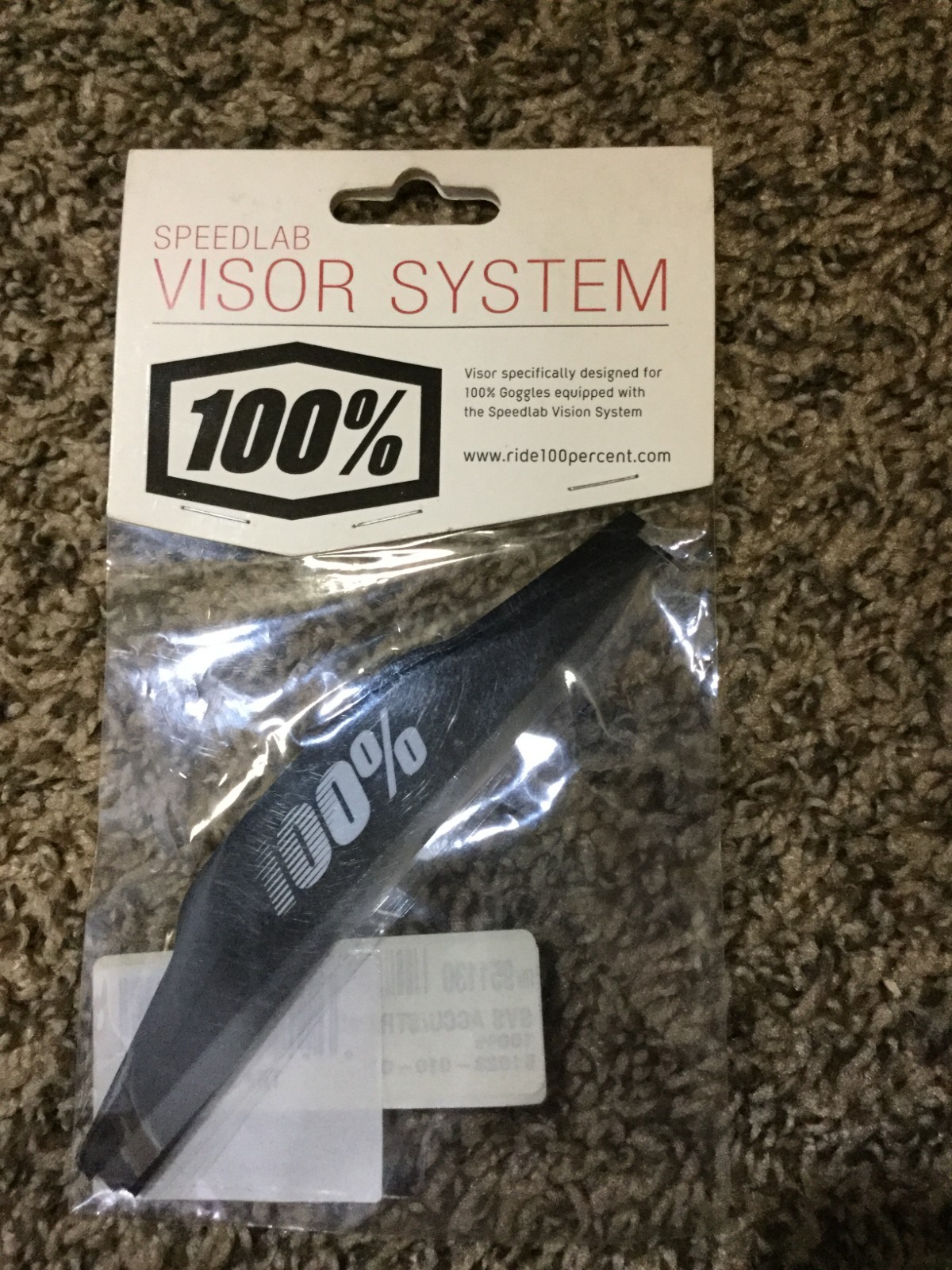 SpeedLab Visor System Mud-Flap For SVS System 3-pk