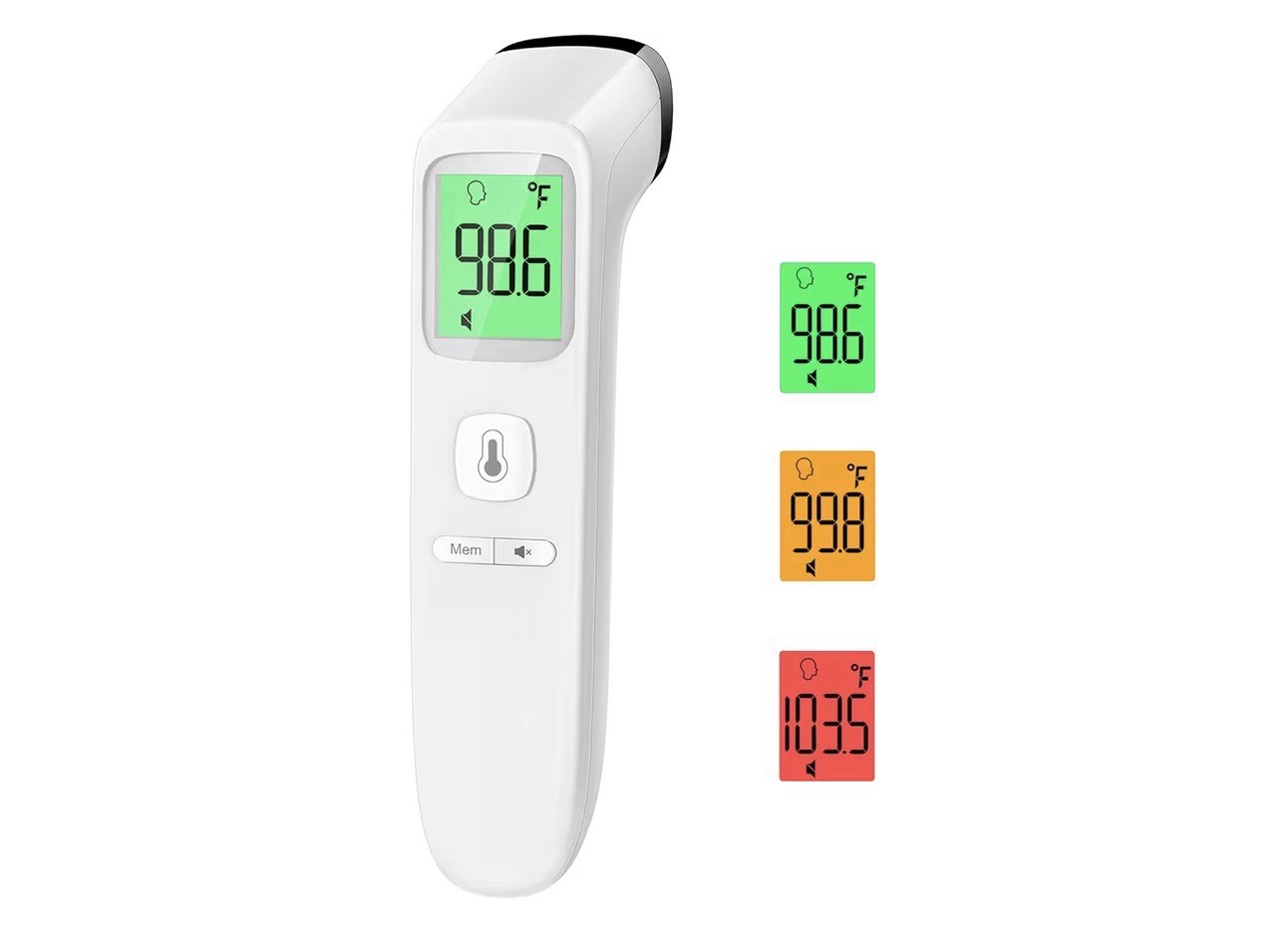 No-Touch Thermometer for Adults and Kids, Accurate Digital Baby, Fever Alarm