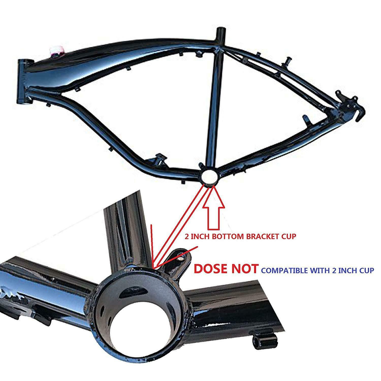 CDH Bike Conversion Kit Crank Set Bottom Bracket-Gas Motorized Bicycle 66cc/80cc