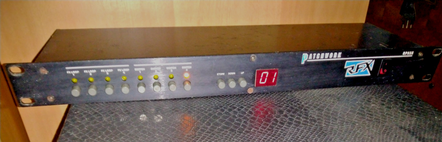 RFX Patchwork RP93S - MIDI Loop Switcher - Rack 1U