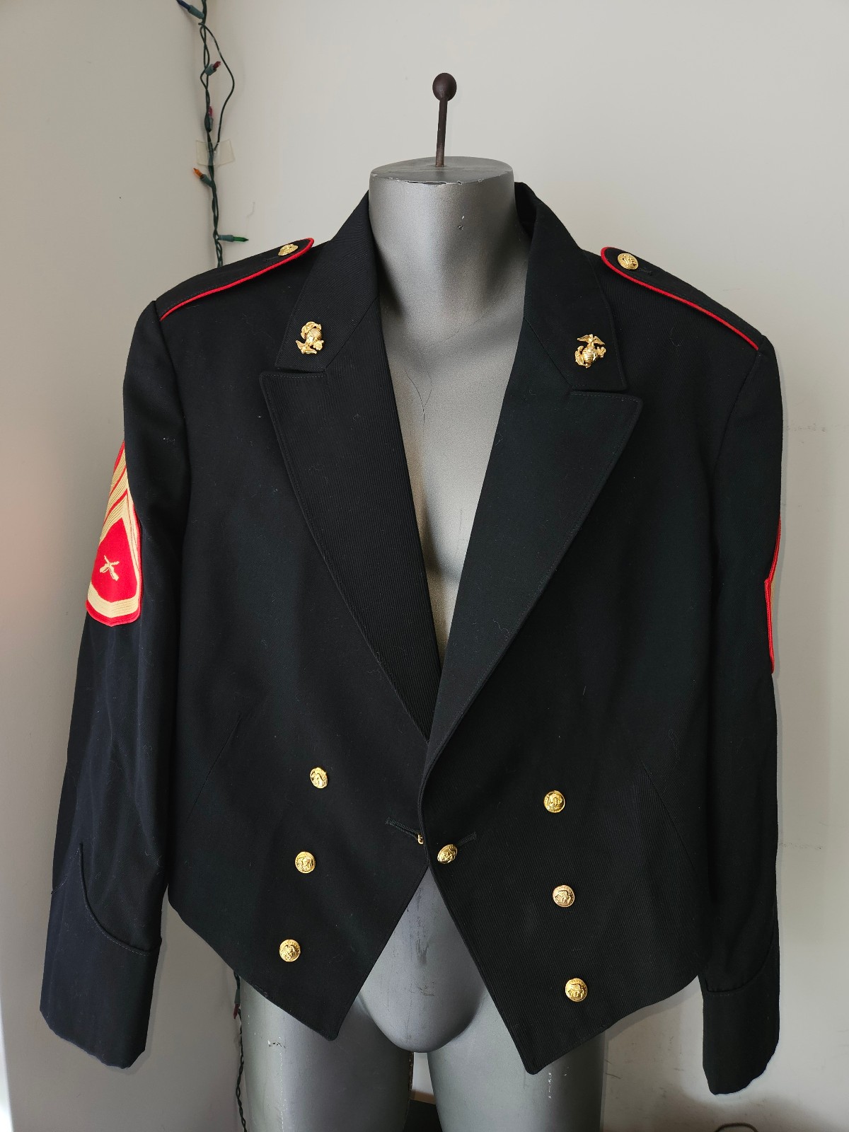 USMC  Mess Dress Uniform Jacket Staff Sergeant Size 52 Reg
