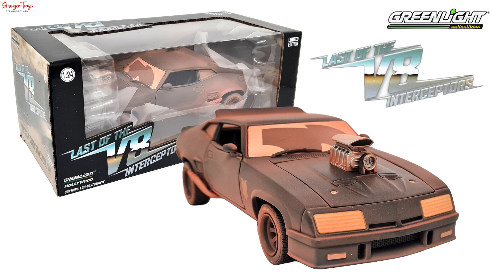 Greenlight Mad Max Last of the V8 Interceptors 1973 Ford Falcon XB 84052 1:24
