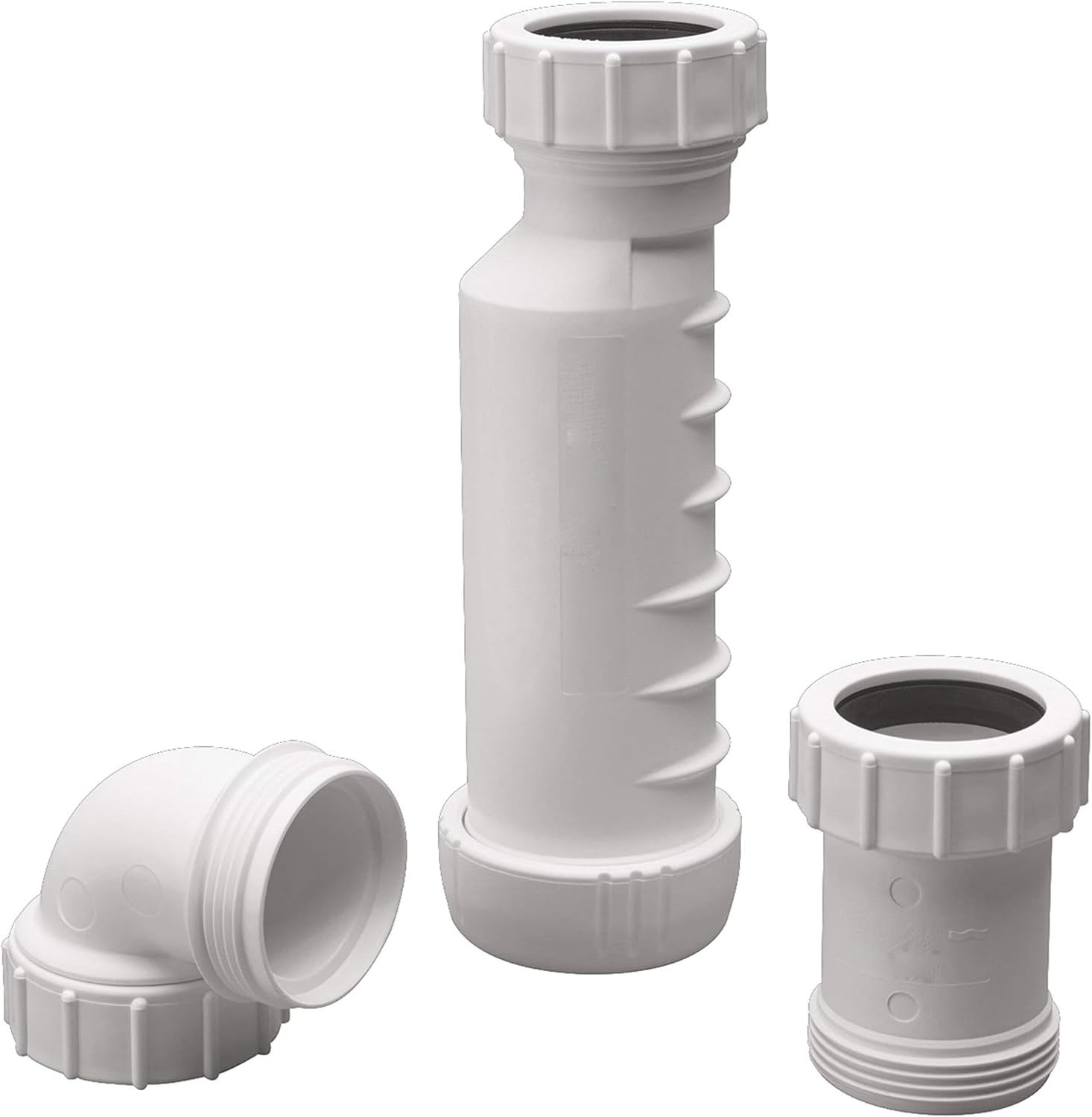 Self-Sealing Waterless P Trap 1-1/2", One Way Sanitary HepvO Waste 1.5 Inch
