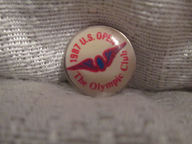 1987 US Open 87th Championship Olympic Golf Club Peg Ball Marker Scott Simpson