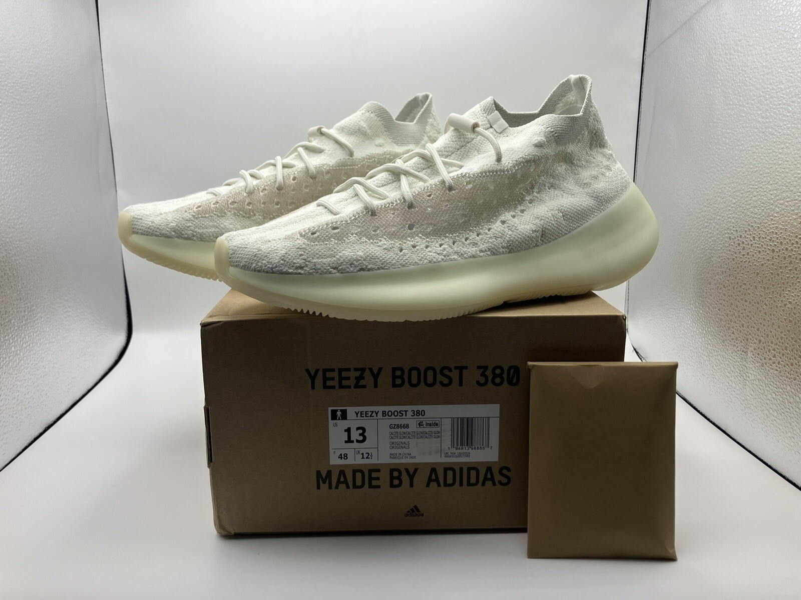 Adidas Yeezy Boost 380 Calcite Glow | Size 13 | SKU GZ8668
