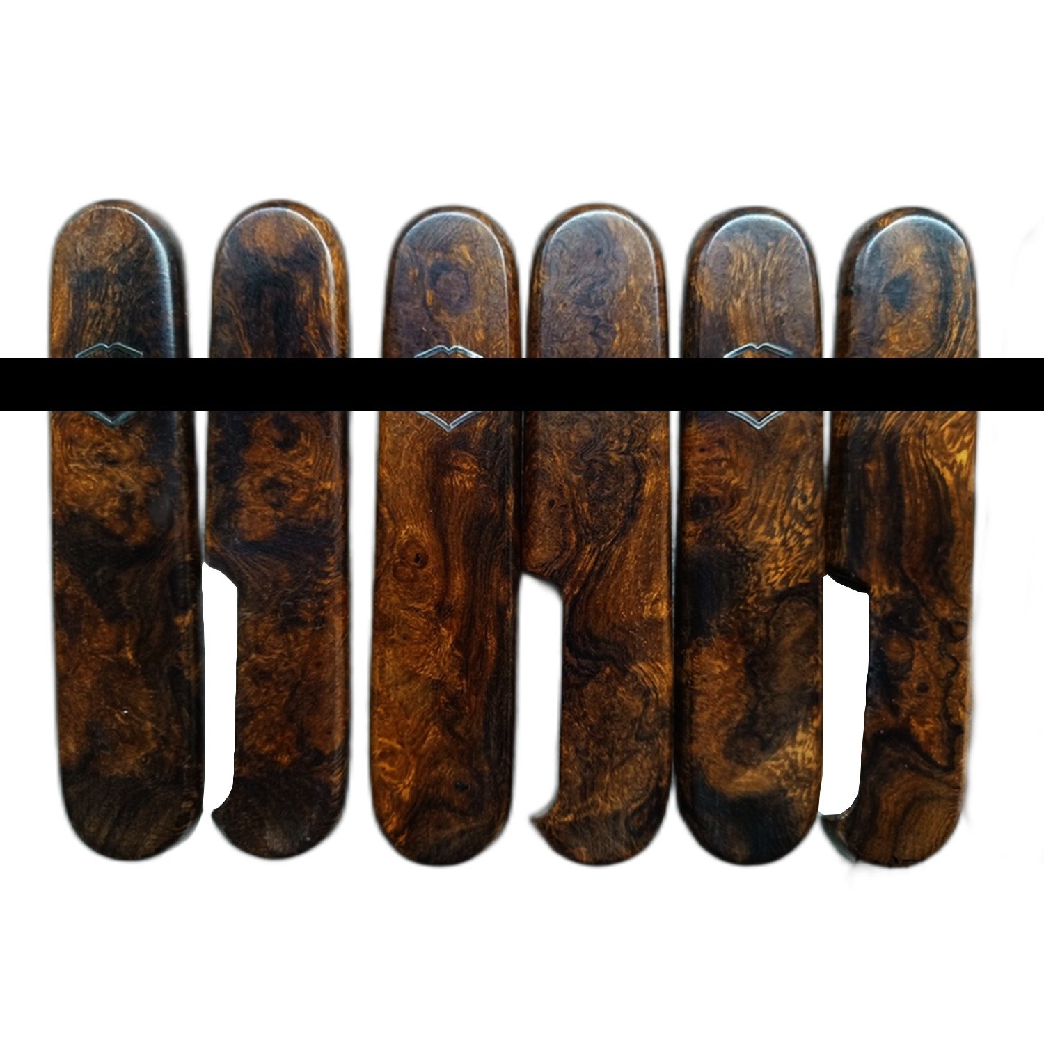 91mm Desert Ironwood Wooden Scales Victorinox Swiss Army Knife SAK Handles