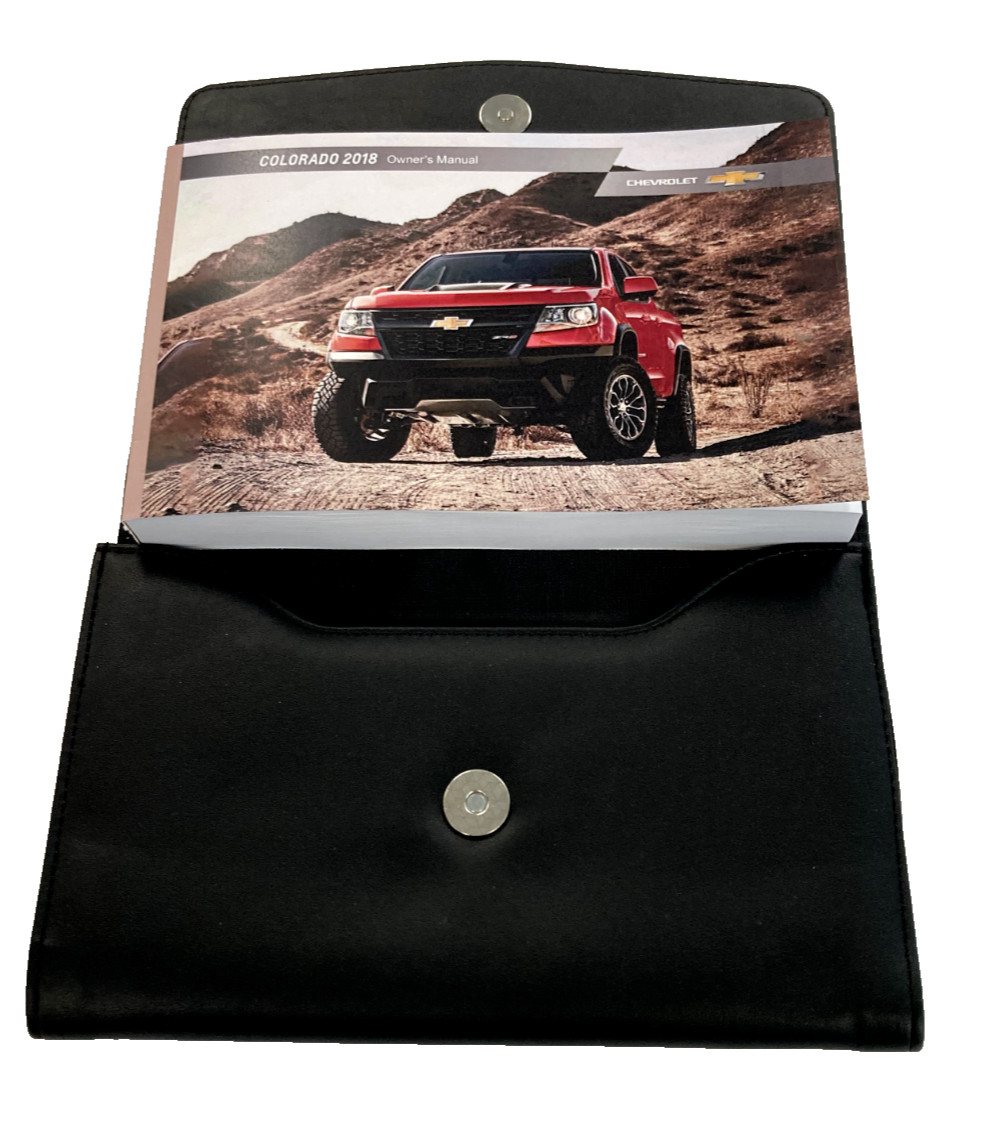 Owner Manual for 2018 Chevrolet Colorado, Owner's Manual Factory Glovebox Book