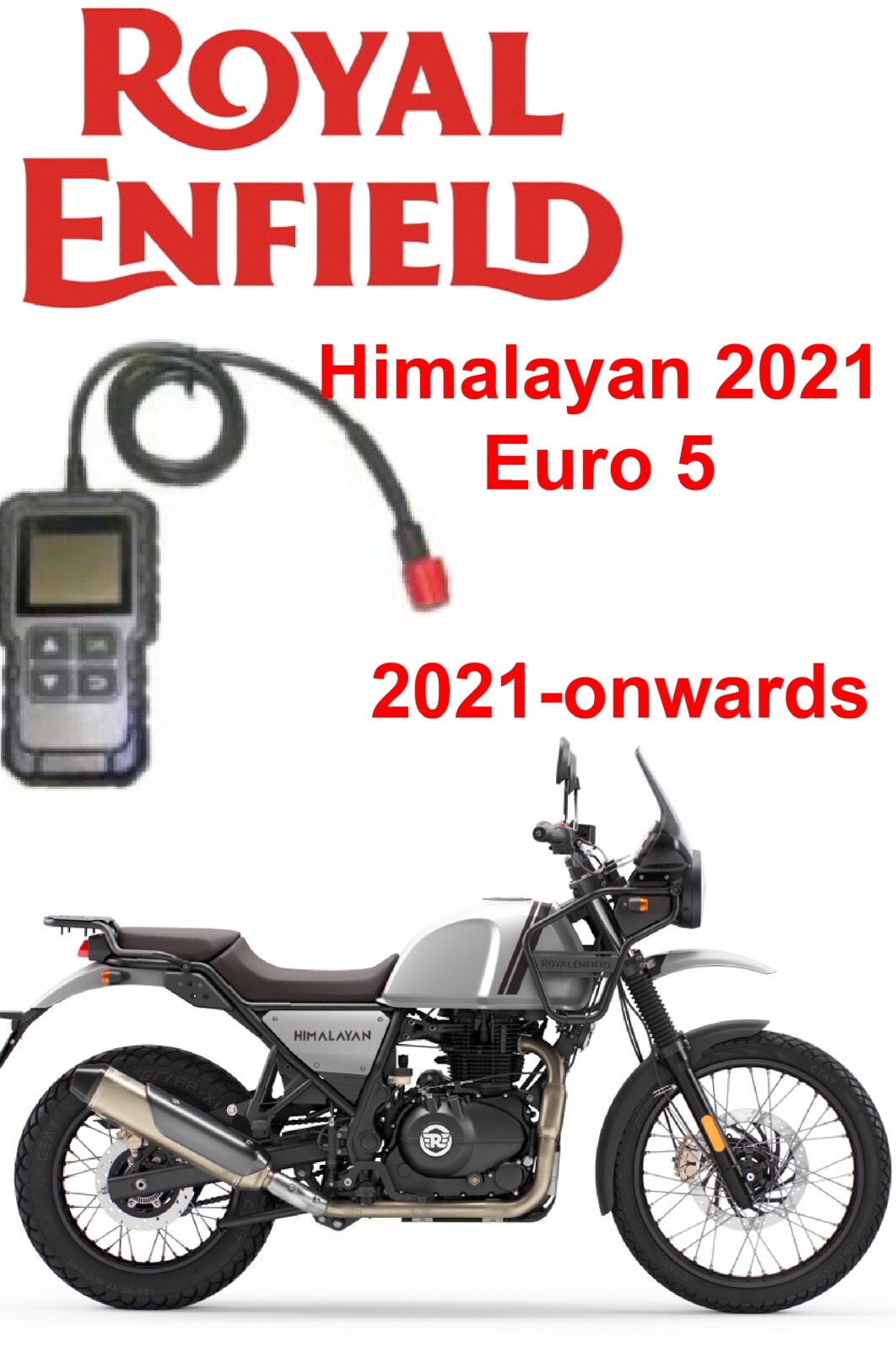 Royal Enfield Himalayan 2021-onwards FI OBD fault code scanner diagnostic tool