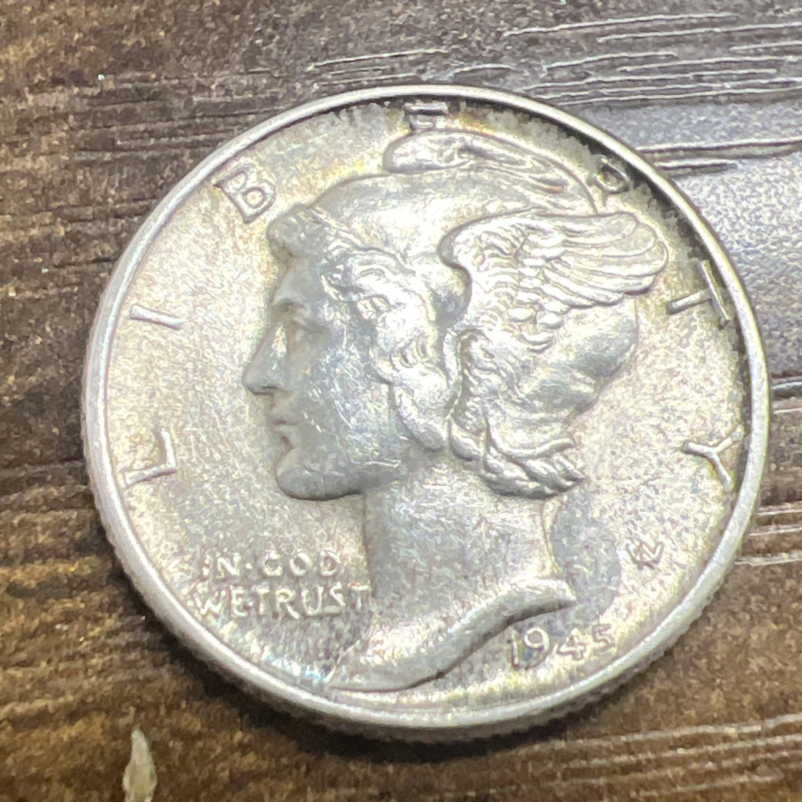 1945 MERCURY SILVER DIME ACTUAL Coin Get Today/Save/Fill Your Collection