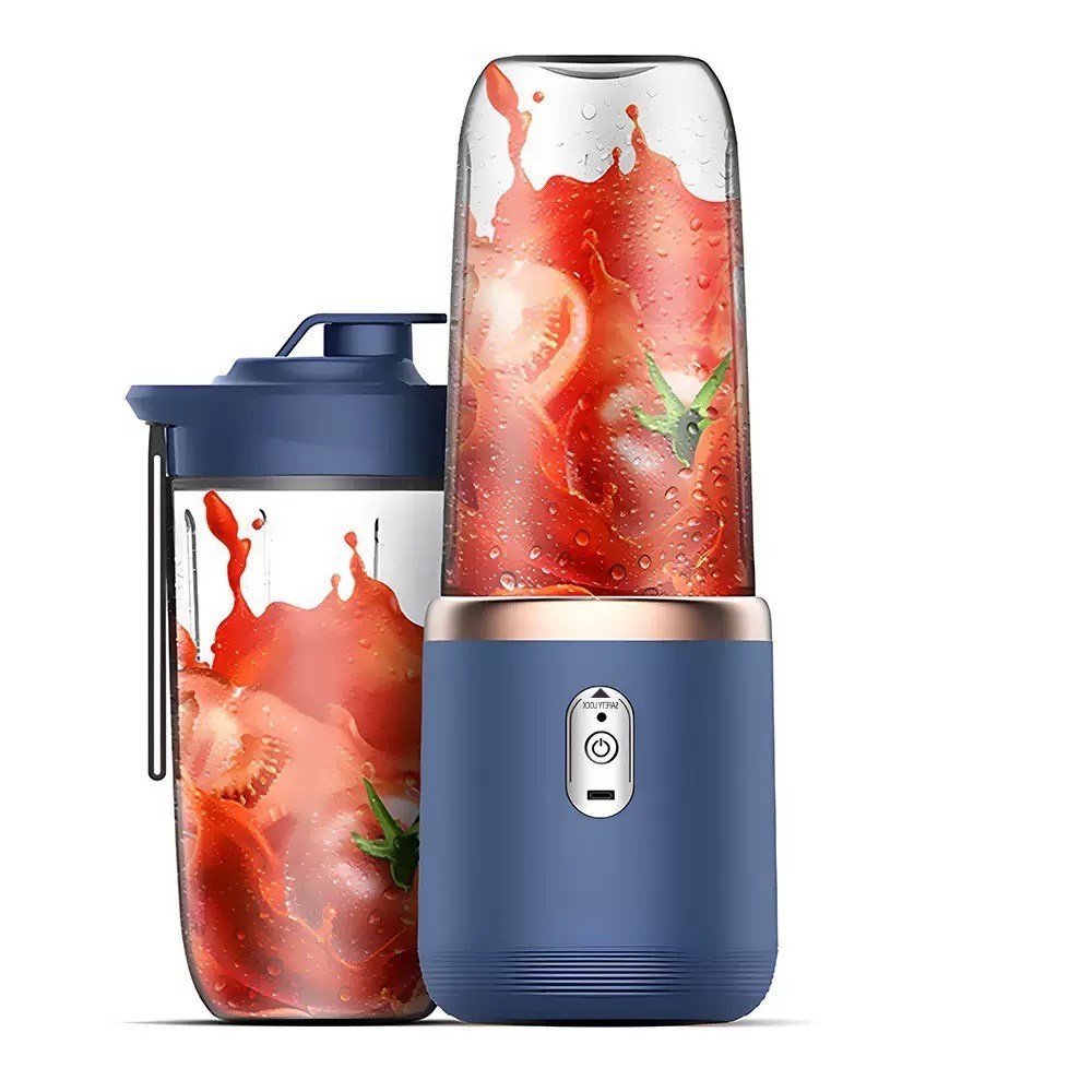 NEW Wireless Mini Portable Blender- 12oz Capacity, Stainless Steel 6 Tip Blades