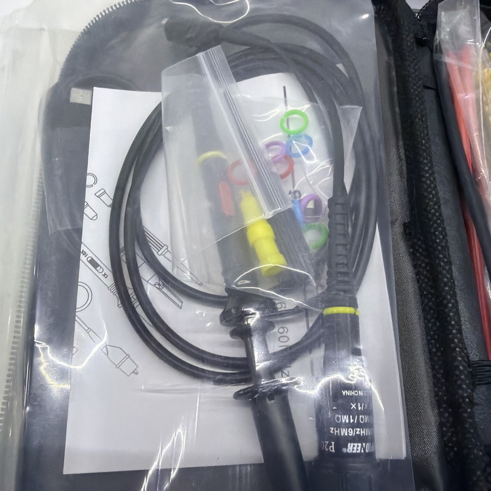 XEAST XE-702S Digital Oscilloscope True RMS Multimeter Kit w/ Probe