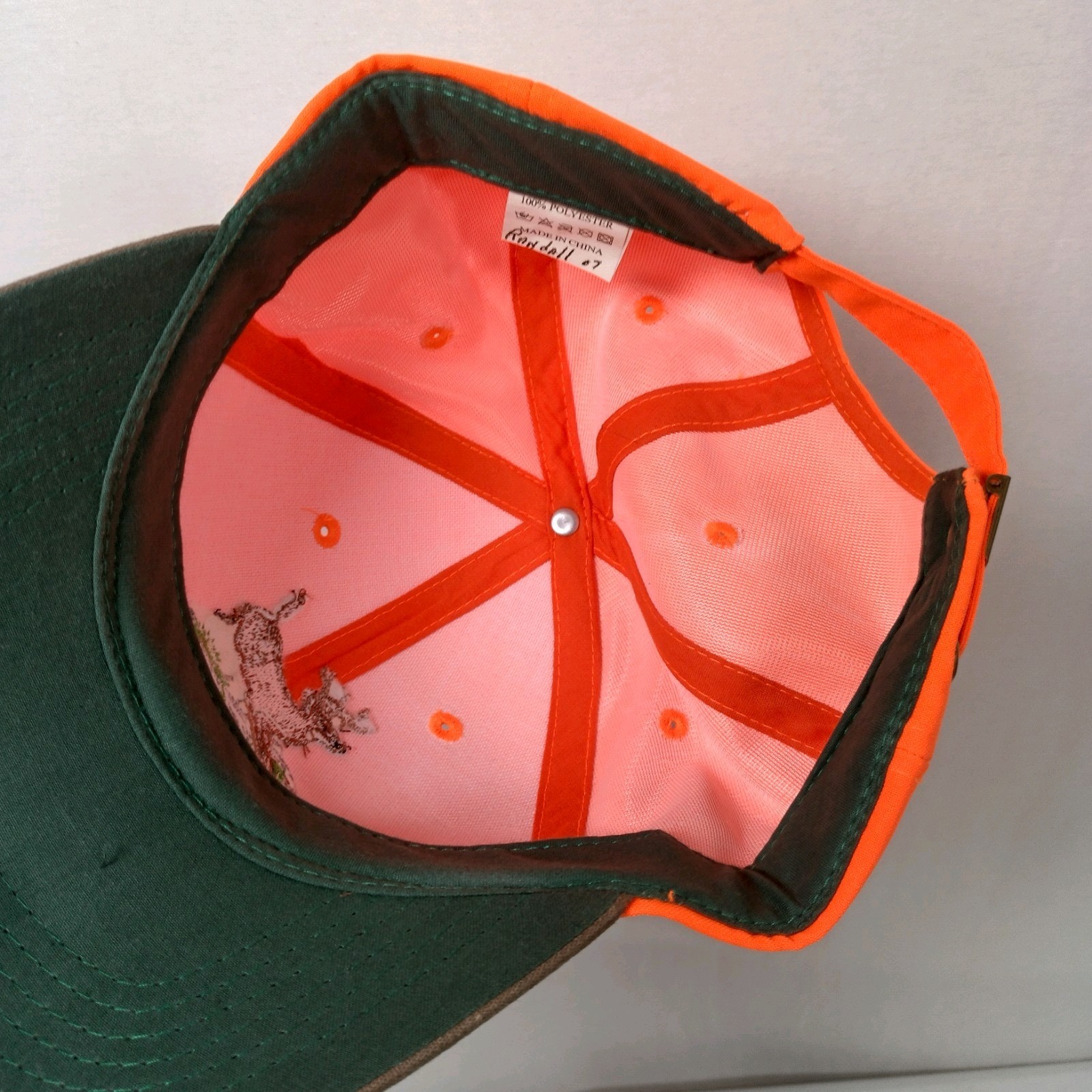 Southern States Deer Cap Hat Hunting Blaze Orange Canvas Farm Ag Buck Hunt Farm