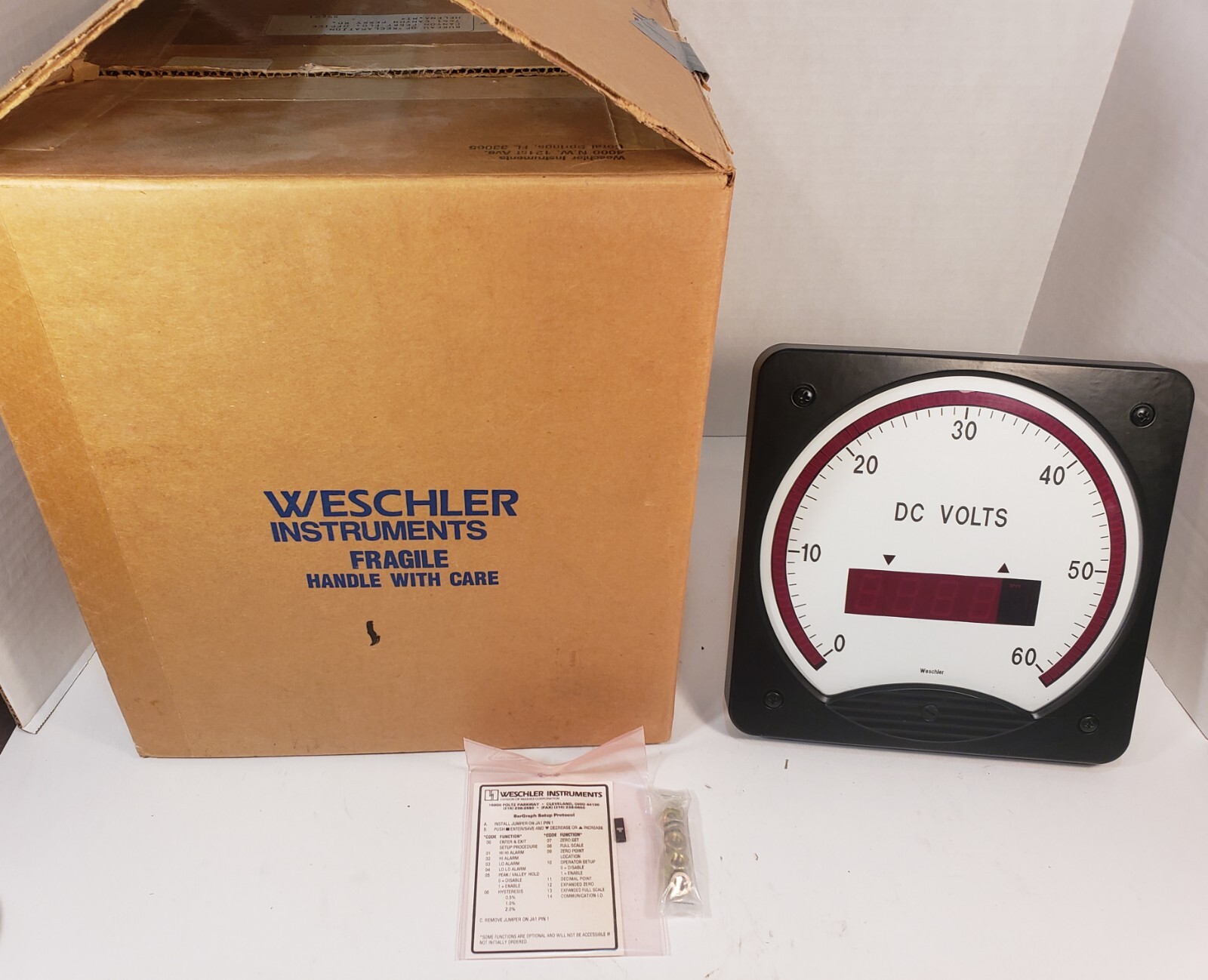 Weschler Instruments Type BG261