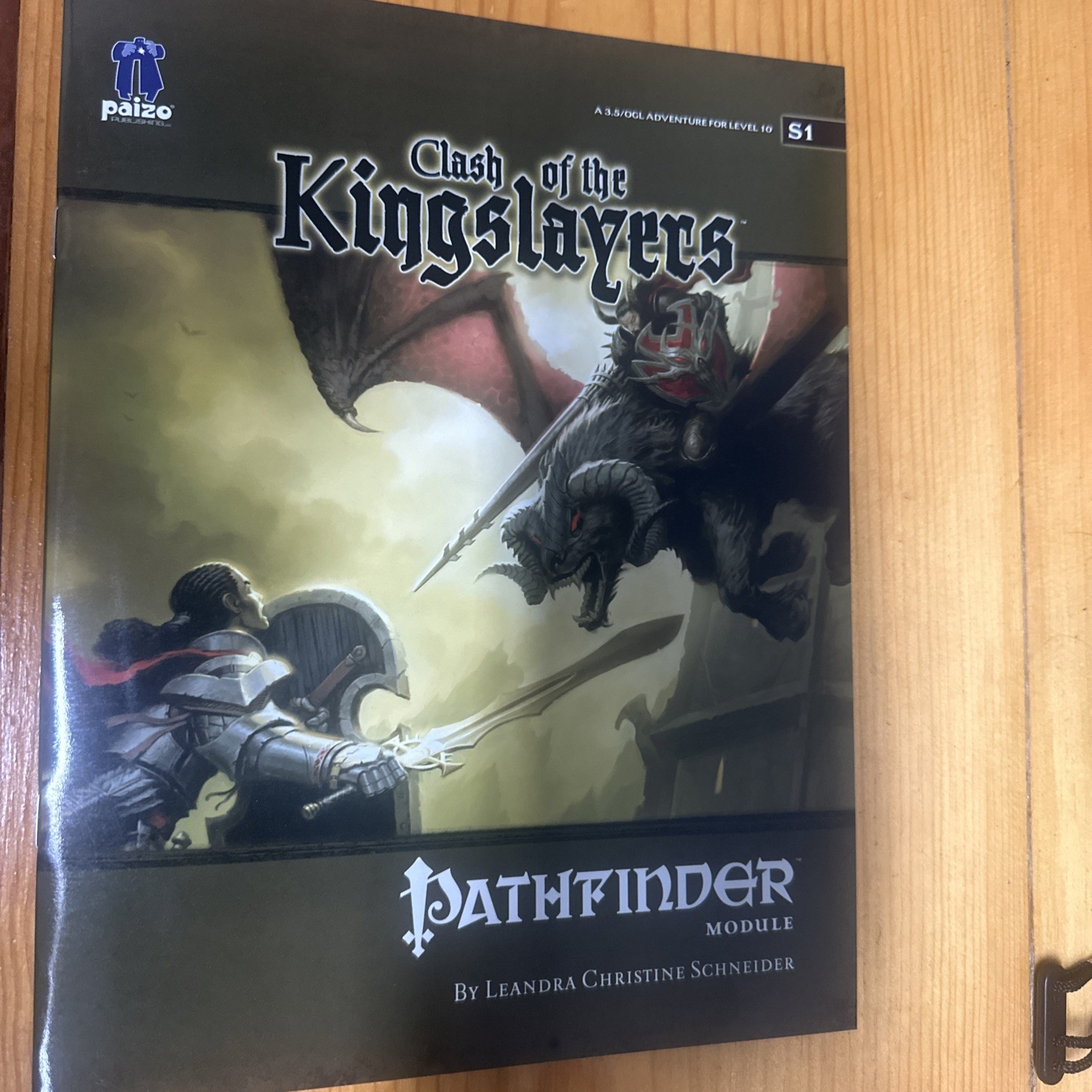 Pathfinder Module Clash of the Kingslayers D&D 3.5 RPG
