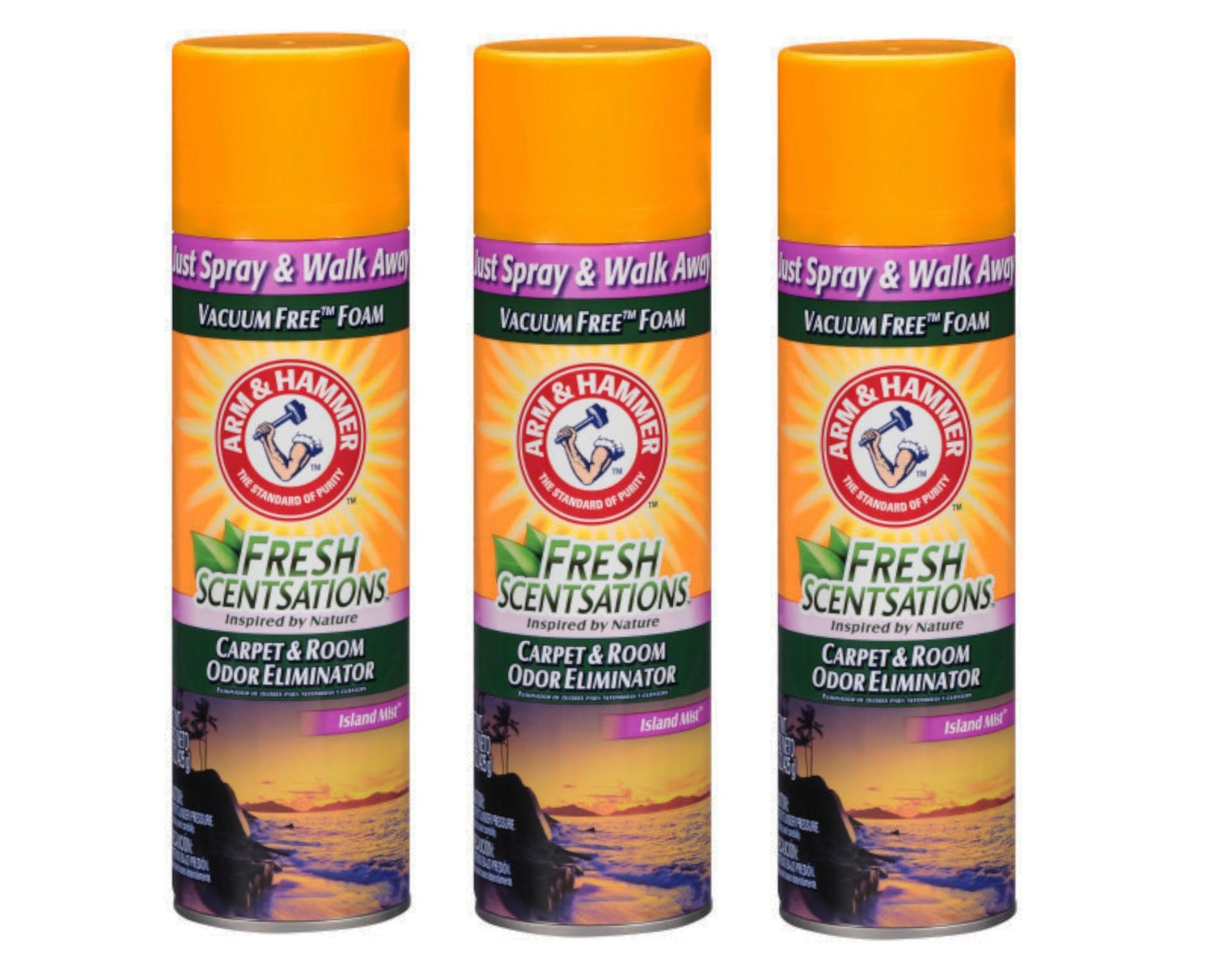 Arm & Hammer Fresh Scentsations Carpet & Room Odor 15 Ounce (Pack of 3)