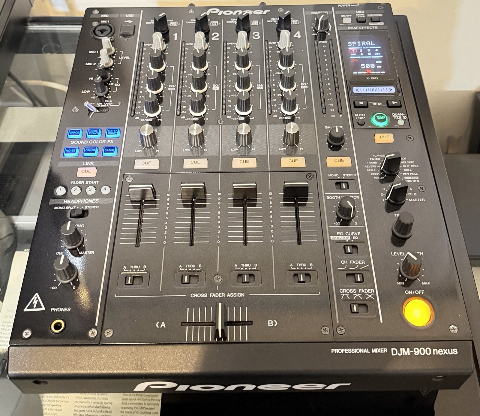 Pioneer DJM-900Nexus DJM900NXS Mixer Original Box And Accessories MINT CLEAN