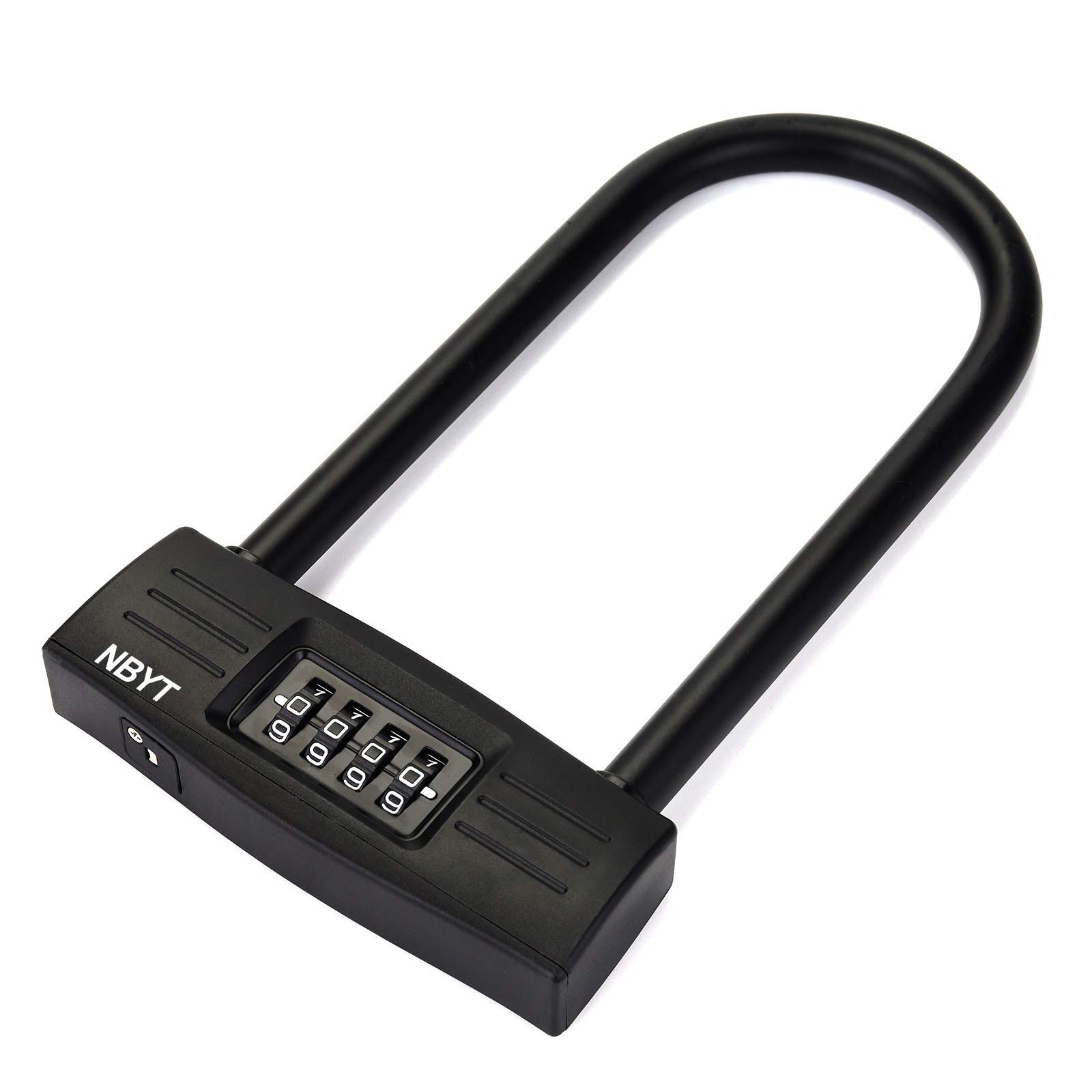 U Bike Lock - Heavy Duty Combination Lock for Motorcycle Wheel, Office Door, ...