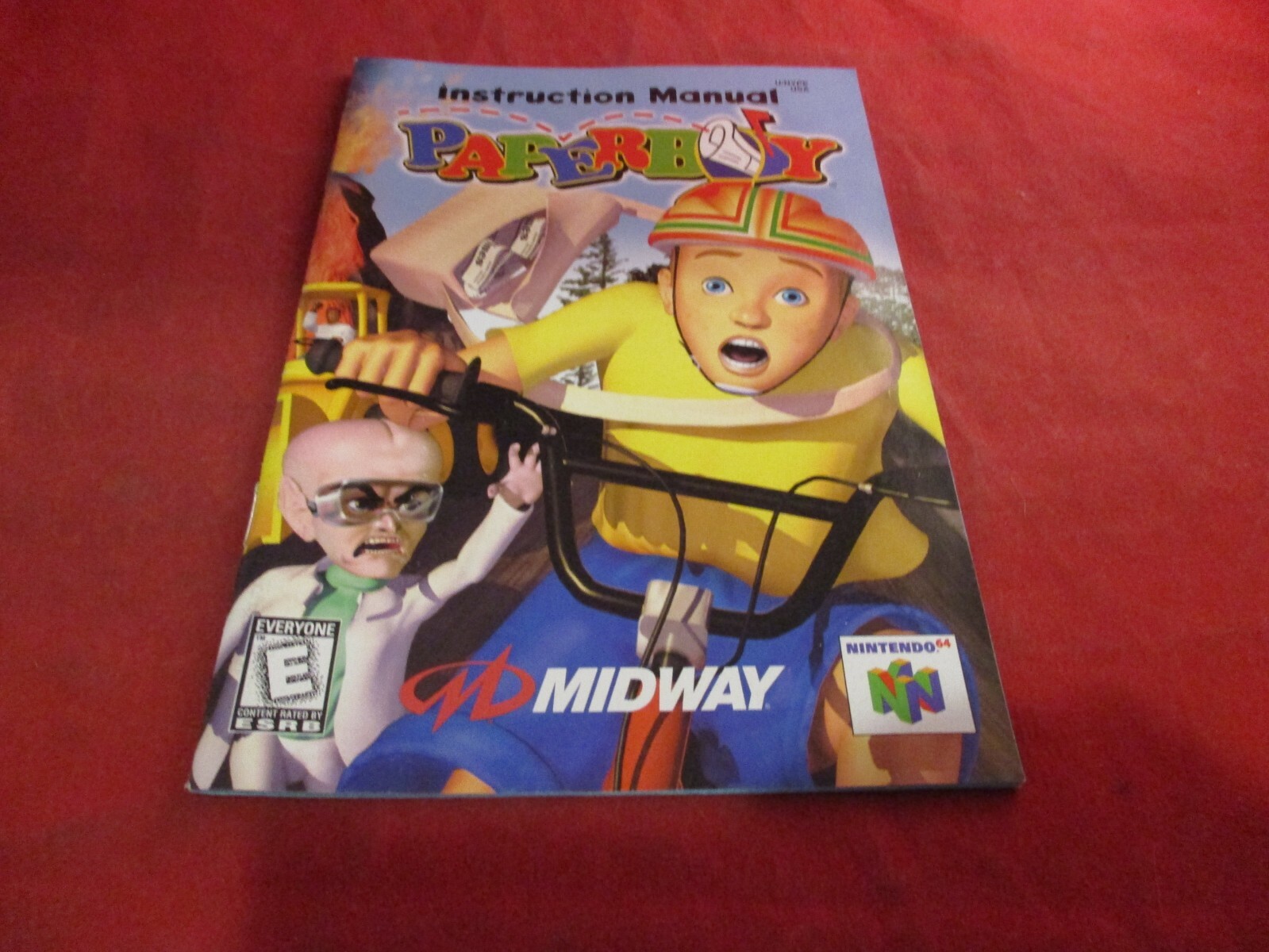 Paperboy 64 Nintendo 64 N64 Instruction Manual Booklet ONLY