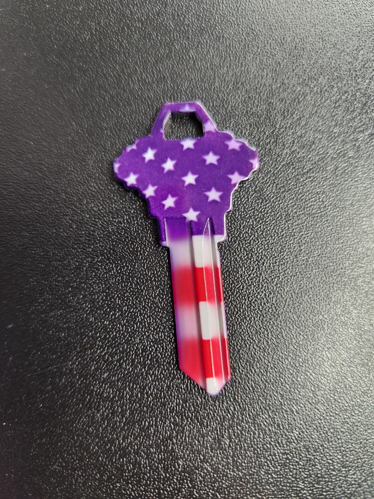 AMERICAN FLAG PRINTED SCHLAGE SC1 KEYBLANK - READ DETAILS BELOW