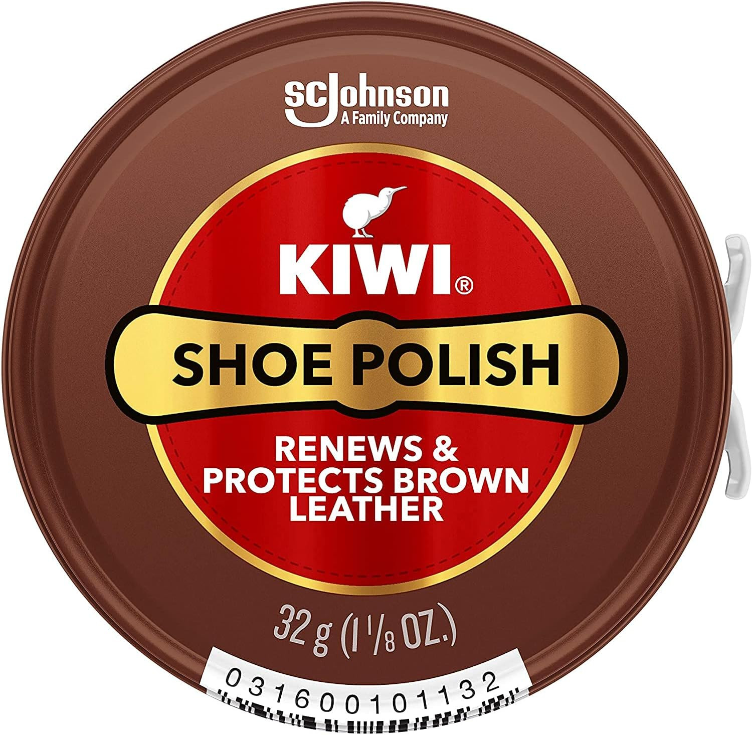 10113 1-1/8 Oz Brown Shoe Polish