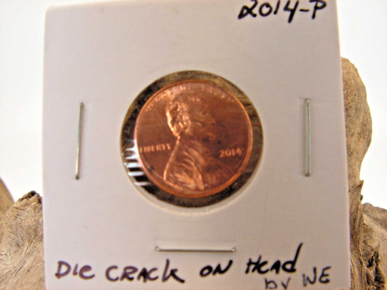 2014 p Lincoln Cent Die Crack Error
