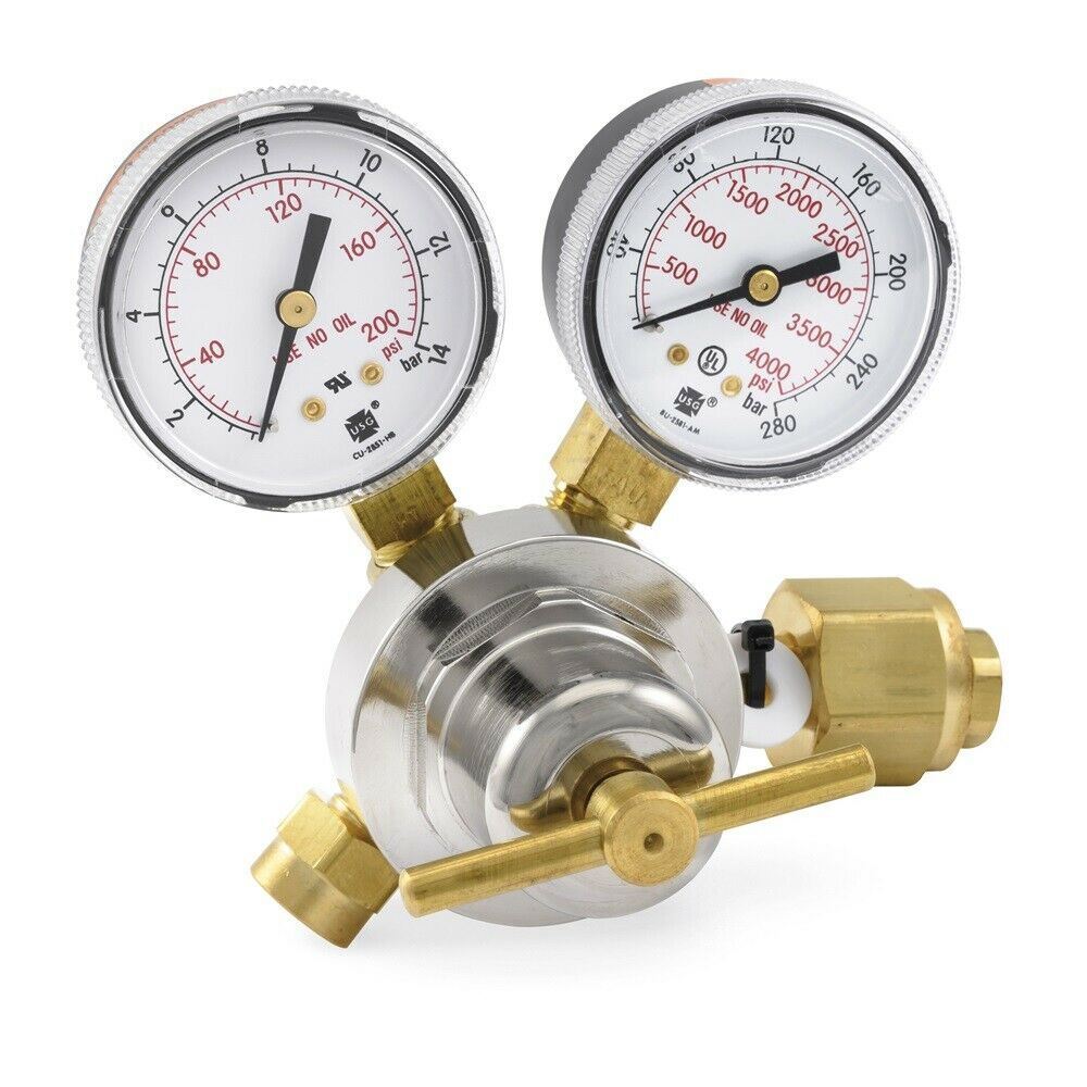 Miller Smith MD CO2 Regulator 30-150-320 0-150 PSIG