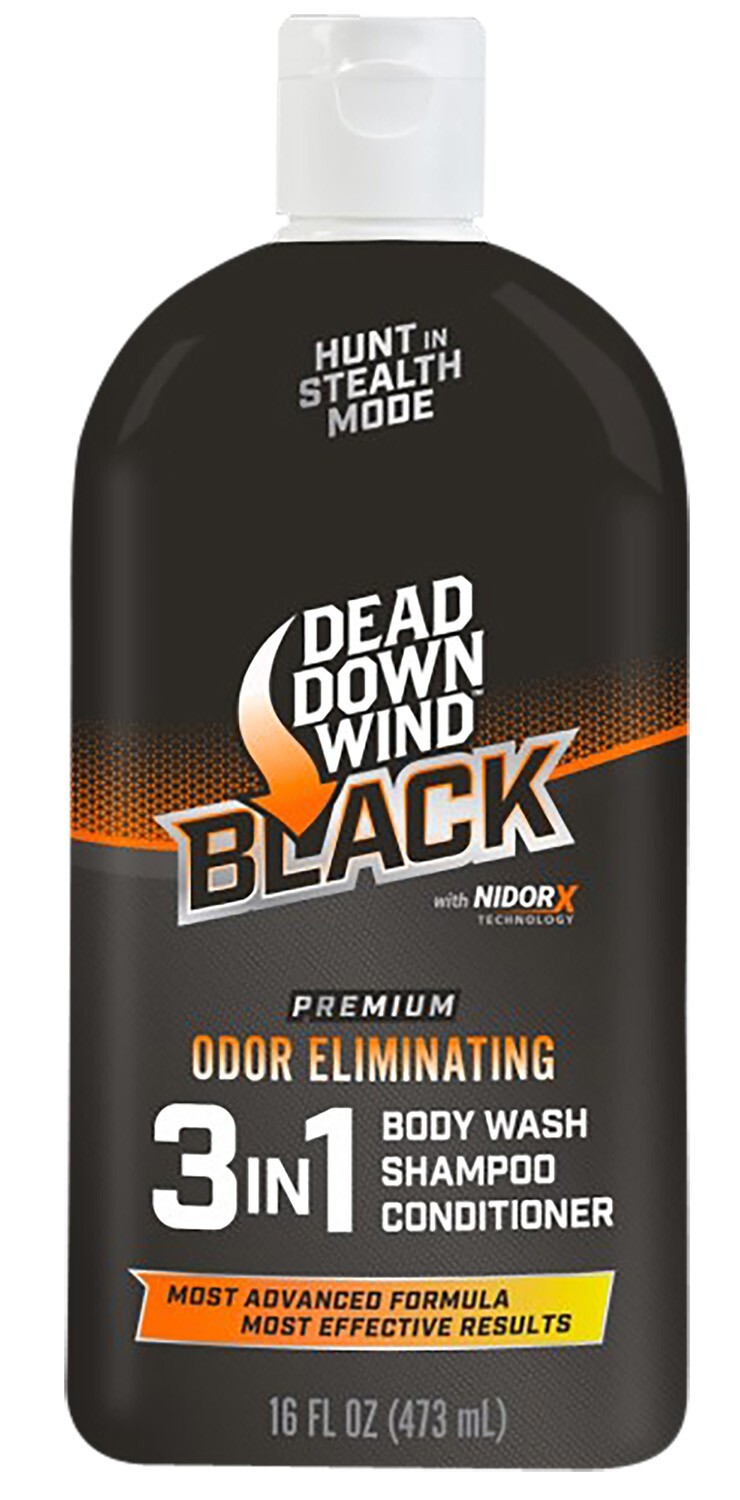 Dead Down Wind 127160 Black Premium 3-in-1 Combo Odor Eliminator 16 oz Squeeze B