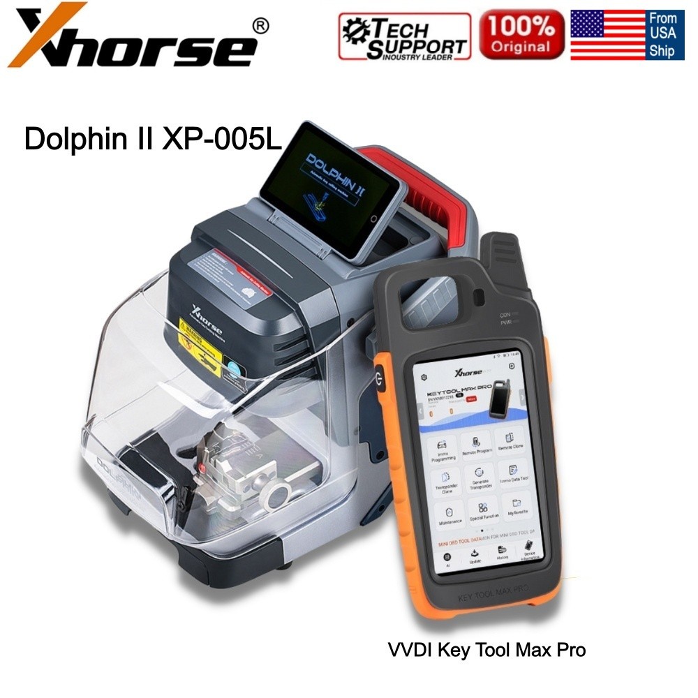 Xhorse Dolphin XP-005L Dolphin 2 Machine With HD Screen & VVDI K-ey Tool Max Pro