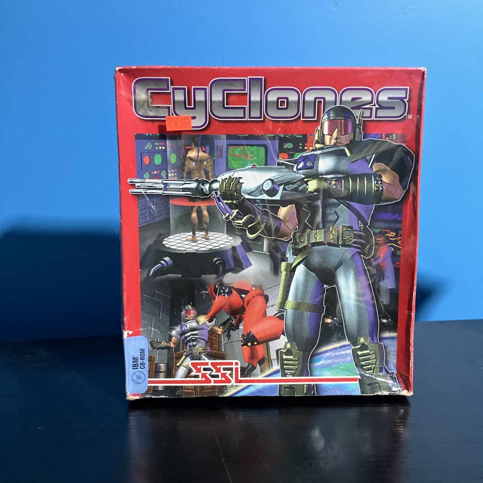 Cyclones IBM CD-ROM Vintage PC Game 1994 Raven Software 100% Sealed