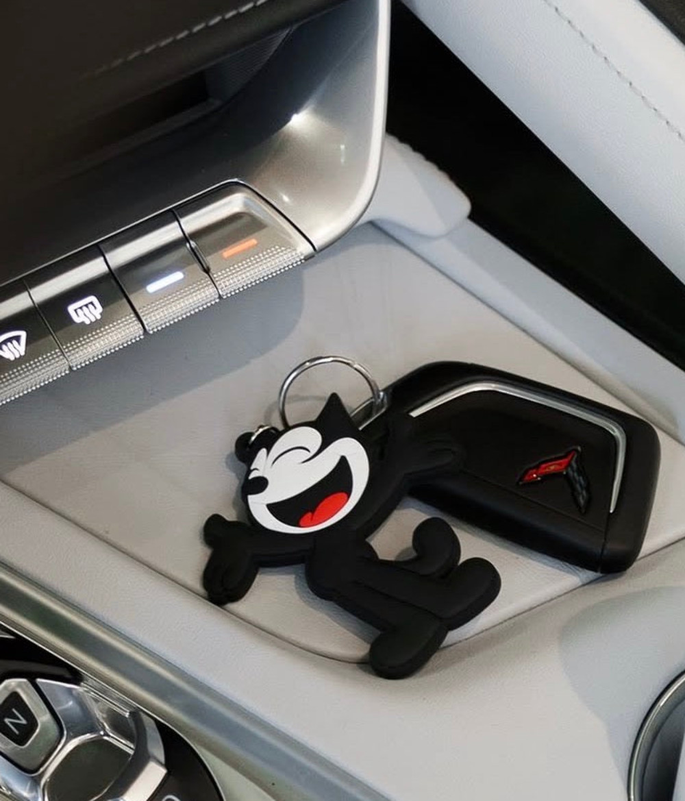 Felix Chevrolet Mascot Keychain