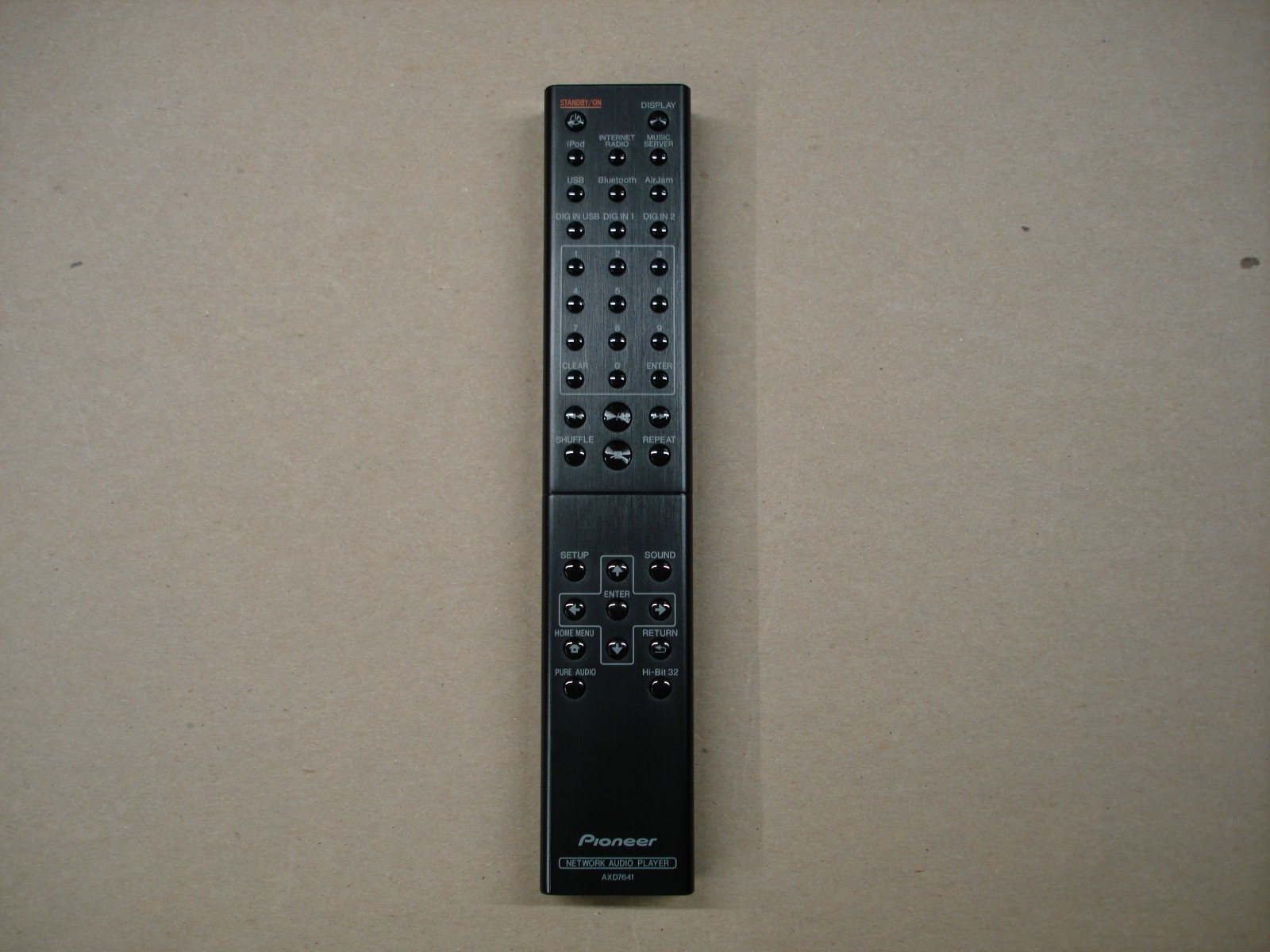 Pioneer Elite N-50 N-30 Network Audio Player Remote Control AXD7641 N50 N30