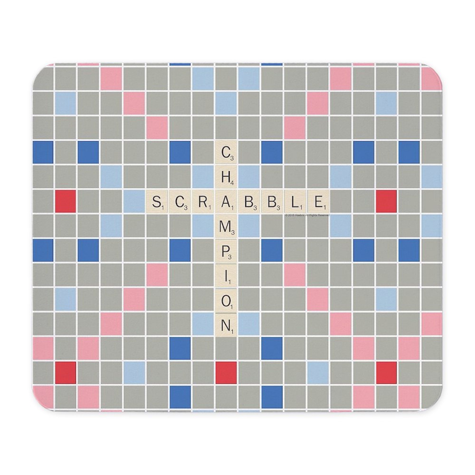 CafePress Scrabble Champion Mousepad  (207035847)