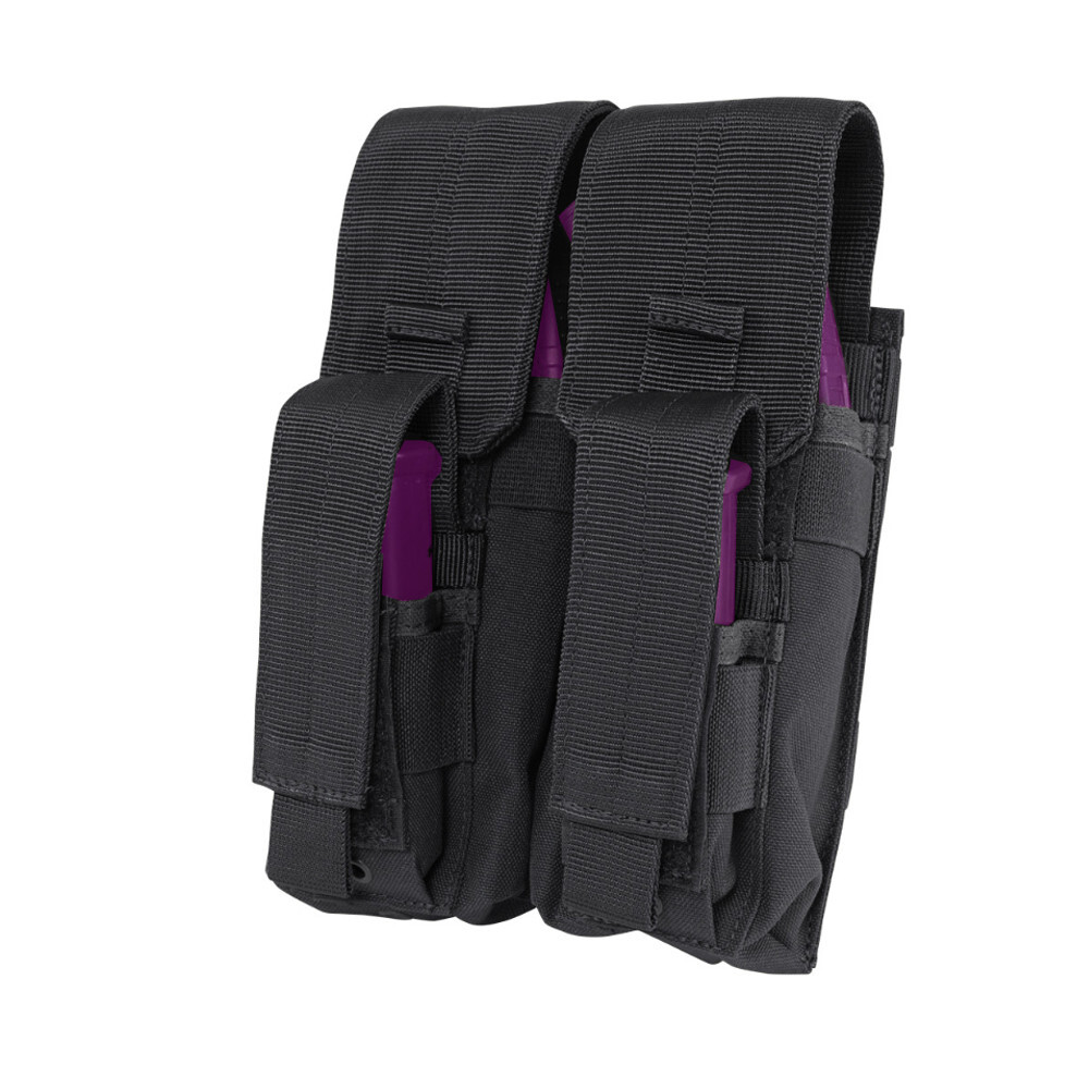 Molle Tactical PALS Double Kangaroo Magazine Mag Pouch