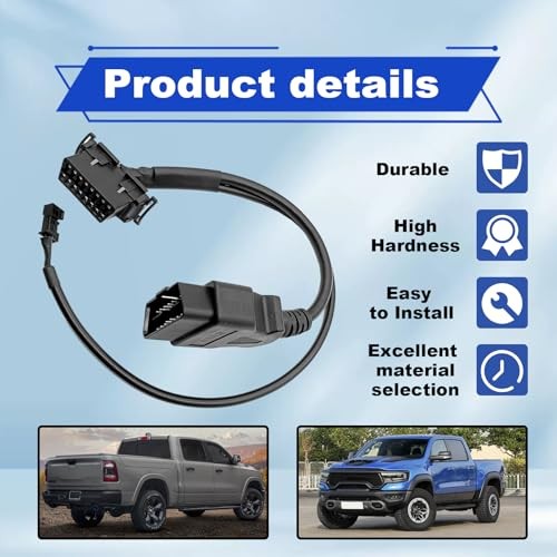 OBD2 Cable for Dodge Ram 1500 Security Gate Bypass