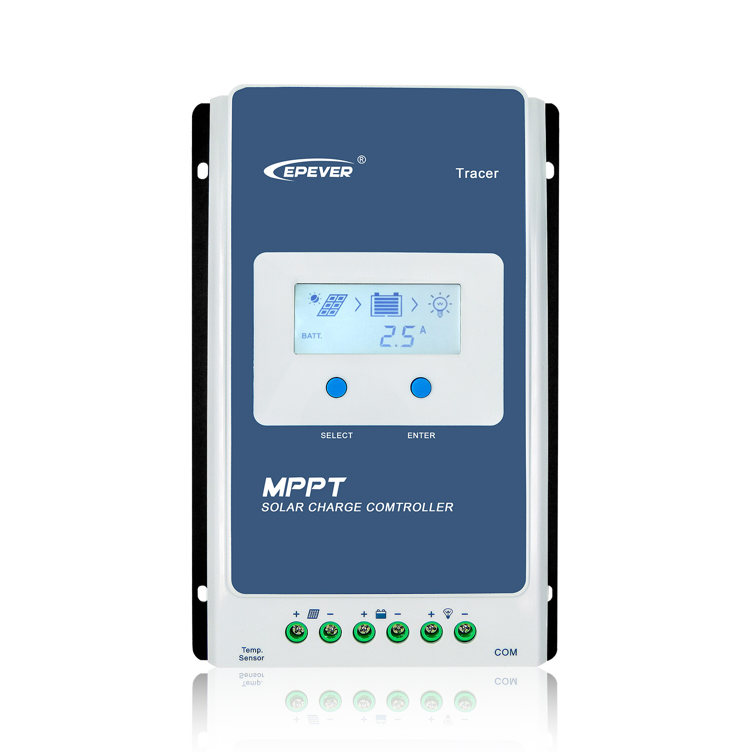 EPEVER MPPT Solar Charge Controller 40A 30A 20A 10A 12V 24V Solar Panel Charger